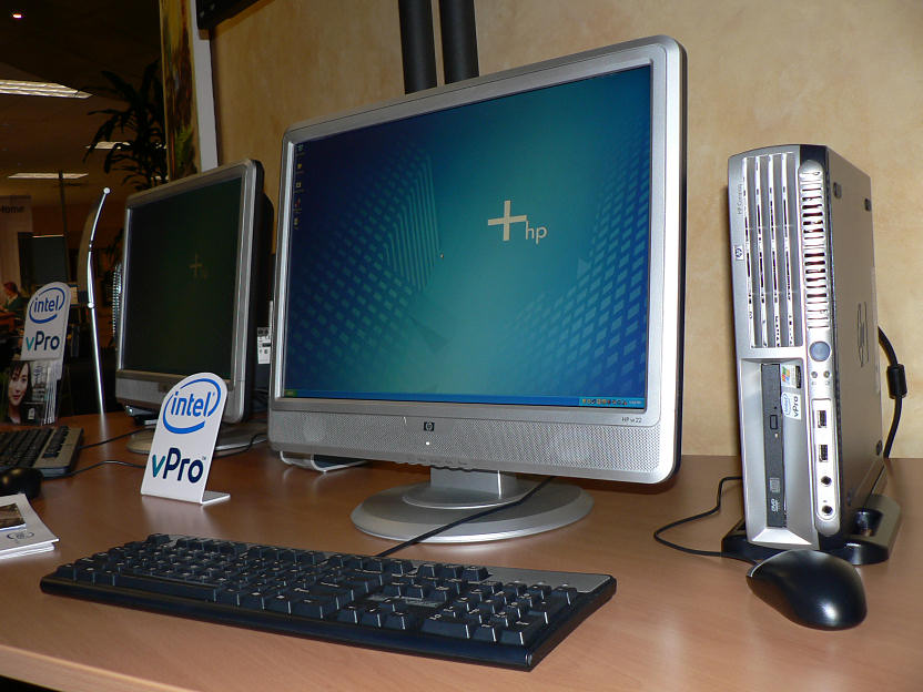 vPro workstations on HP uSFF DC7700 series