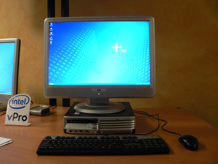 vPro workstations on HP uSFF DC7700 series