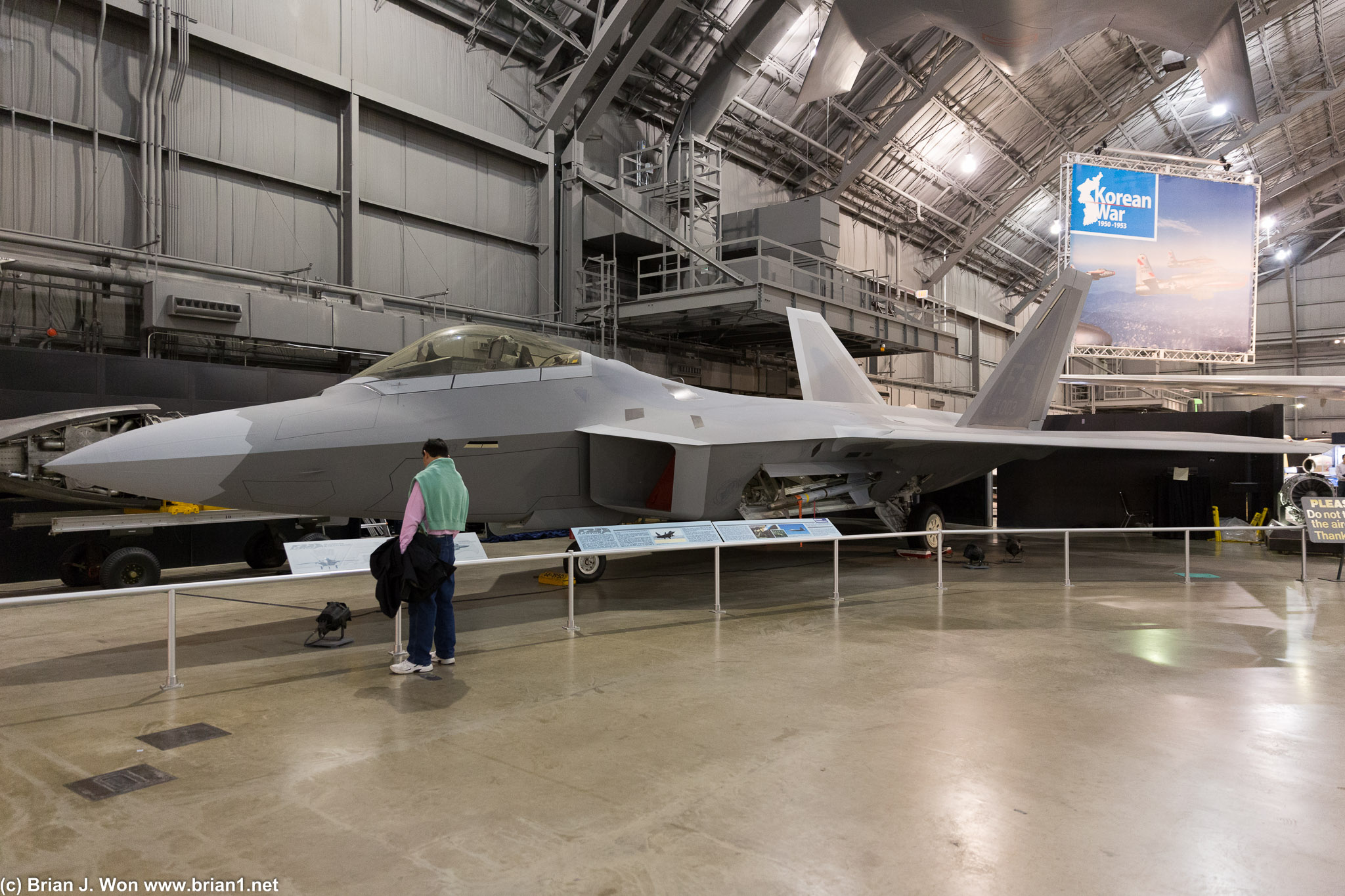Lockheed F-22 Raptor prototype.