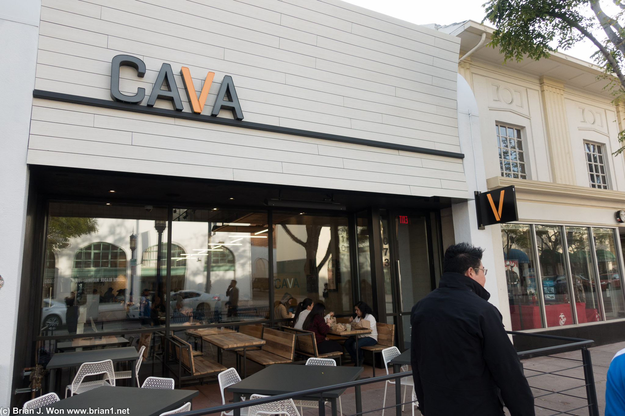 Cava, only been open a week?
