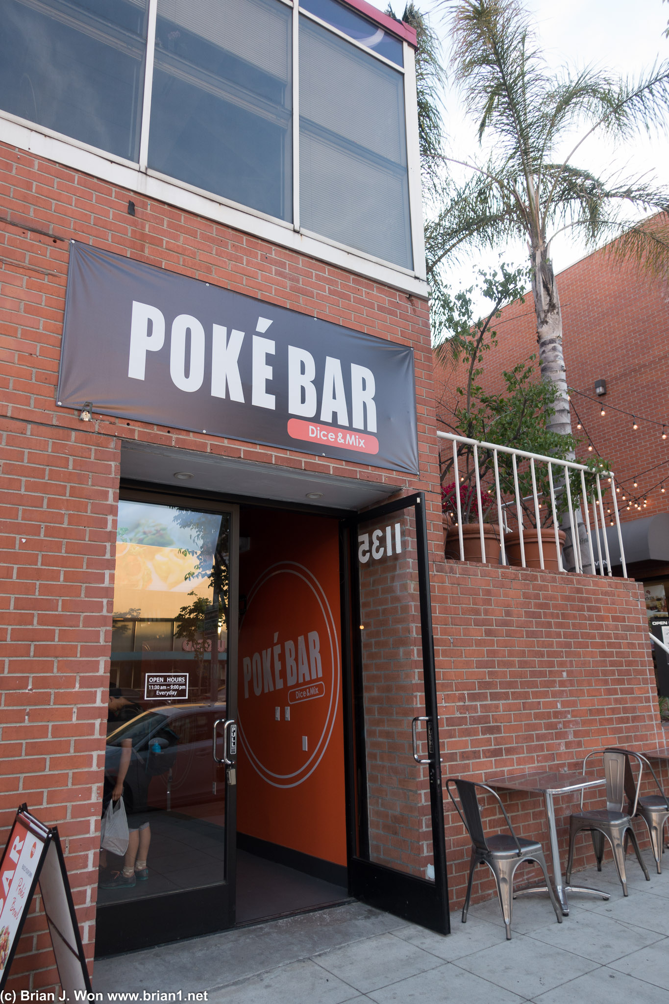Poke Bar in Westwood.