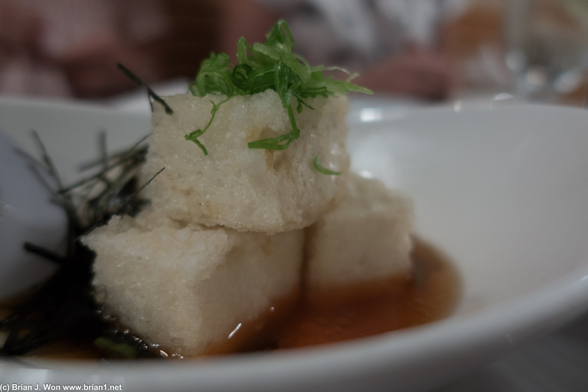 Agedashi tofu. Yum!