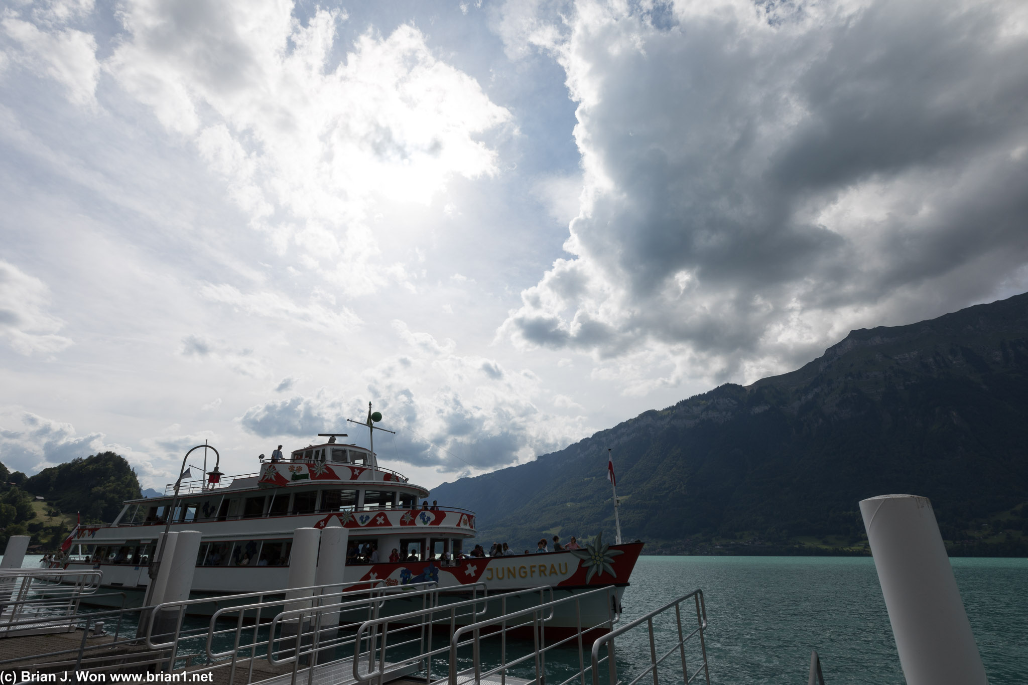 The ferry Jungfrau.