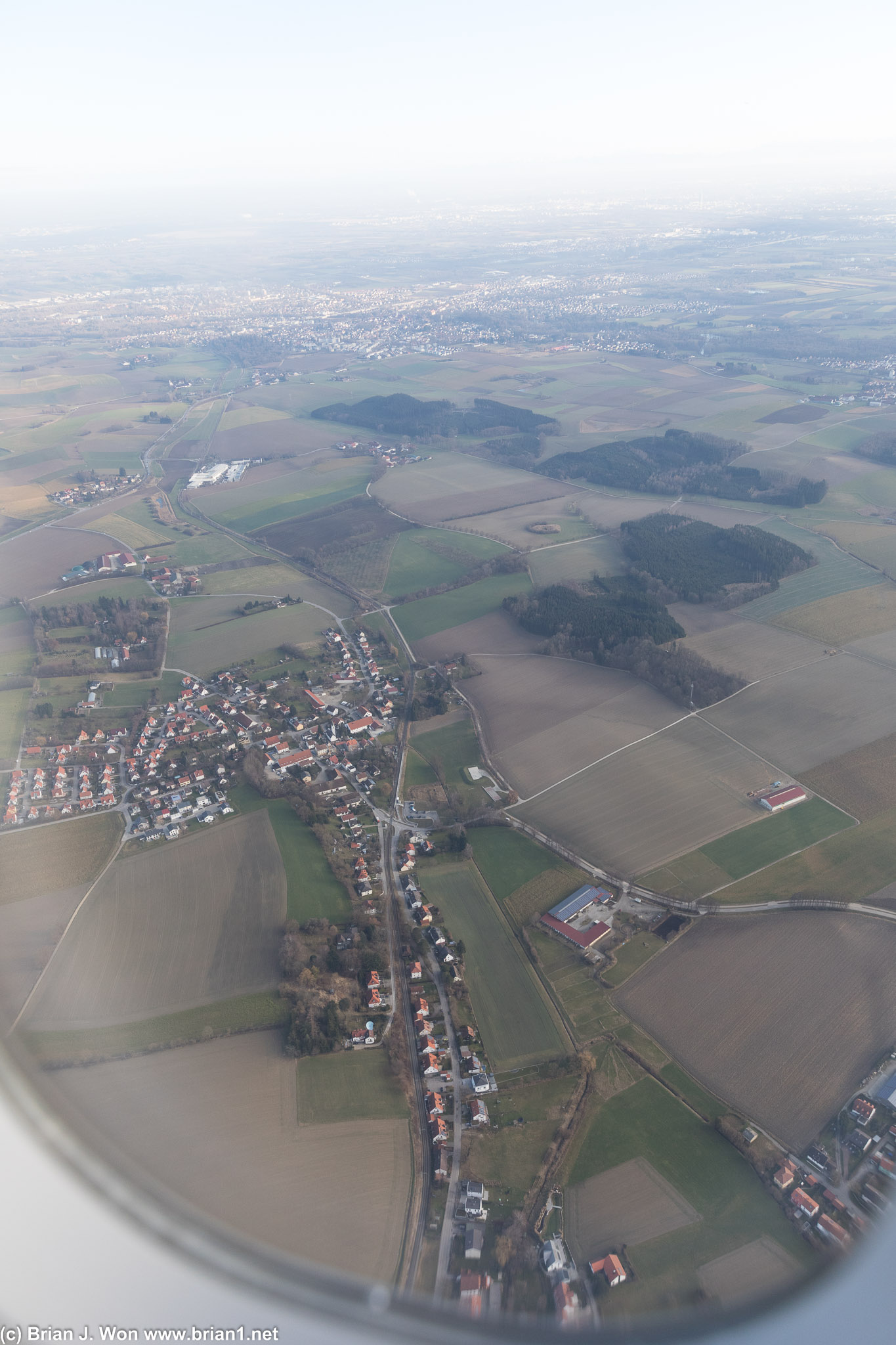 And for a change, the German countryside.