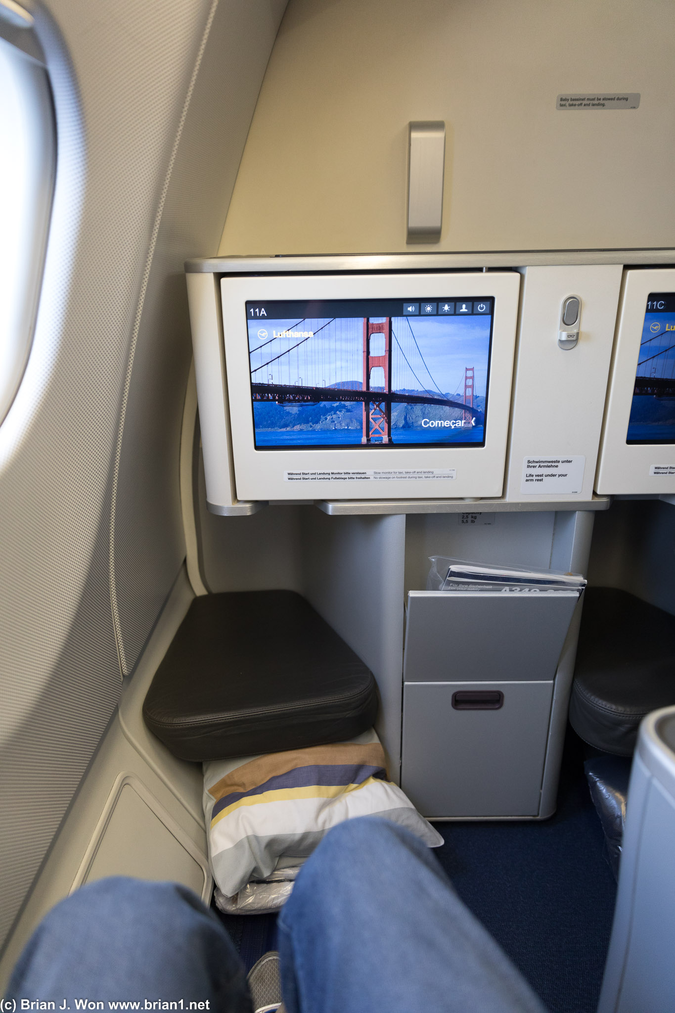 Doesn't feel very different from United's business class.