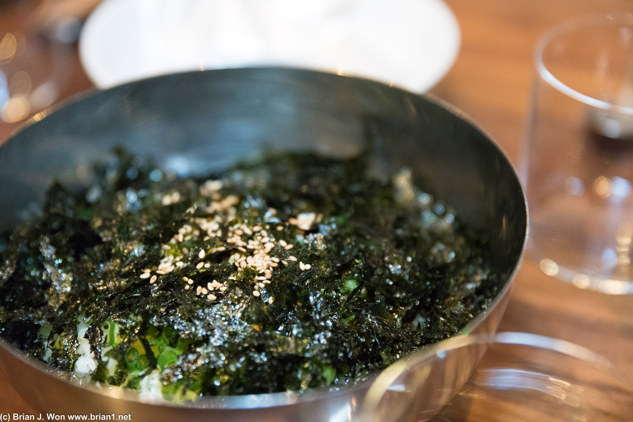 Jumeokbap. Mix it with your hands and form rice/veggie/seaweed balls, then serve.