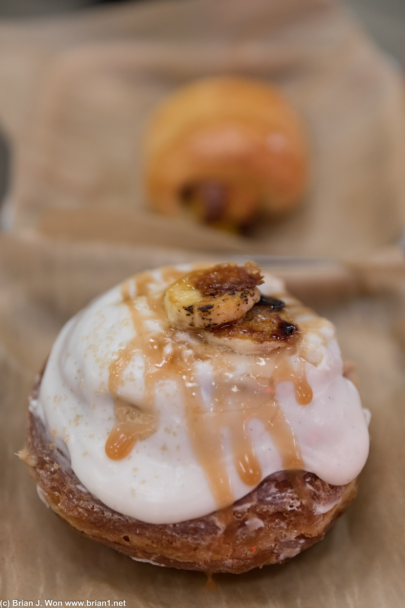 Bananas foster donut. Yes, it's ridiculous.