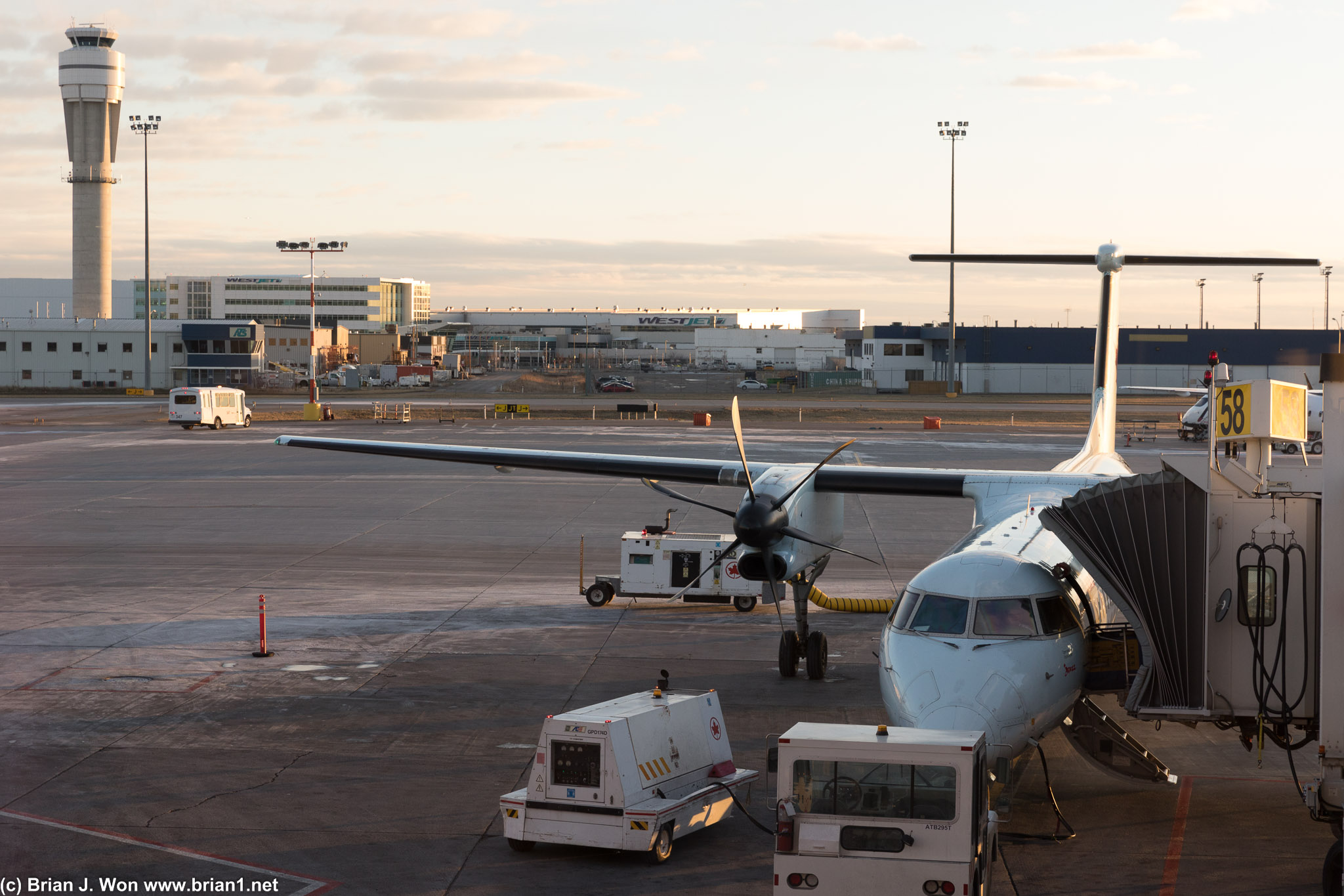 Air Canada/Jazz Bombardier Dash 8, aka Q400.