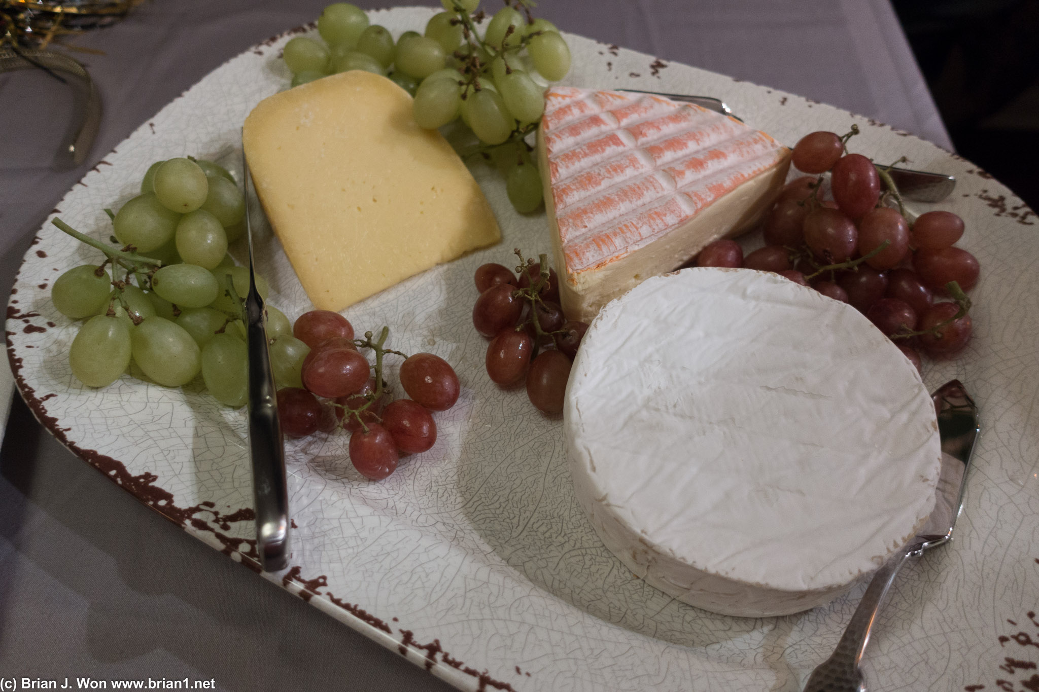 Cheese plate at Parker's.