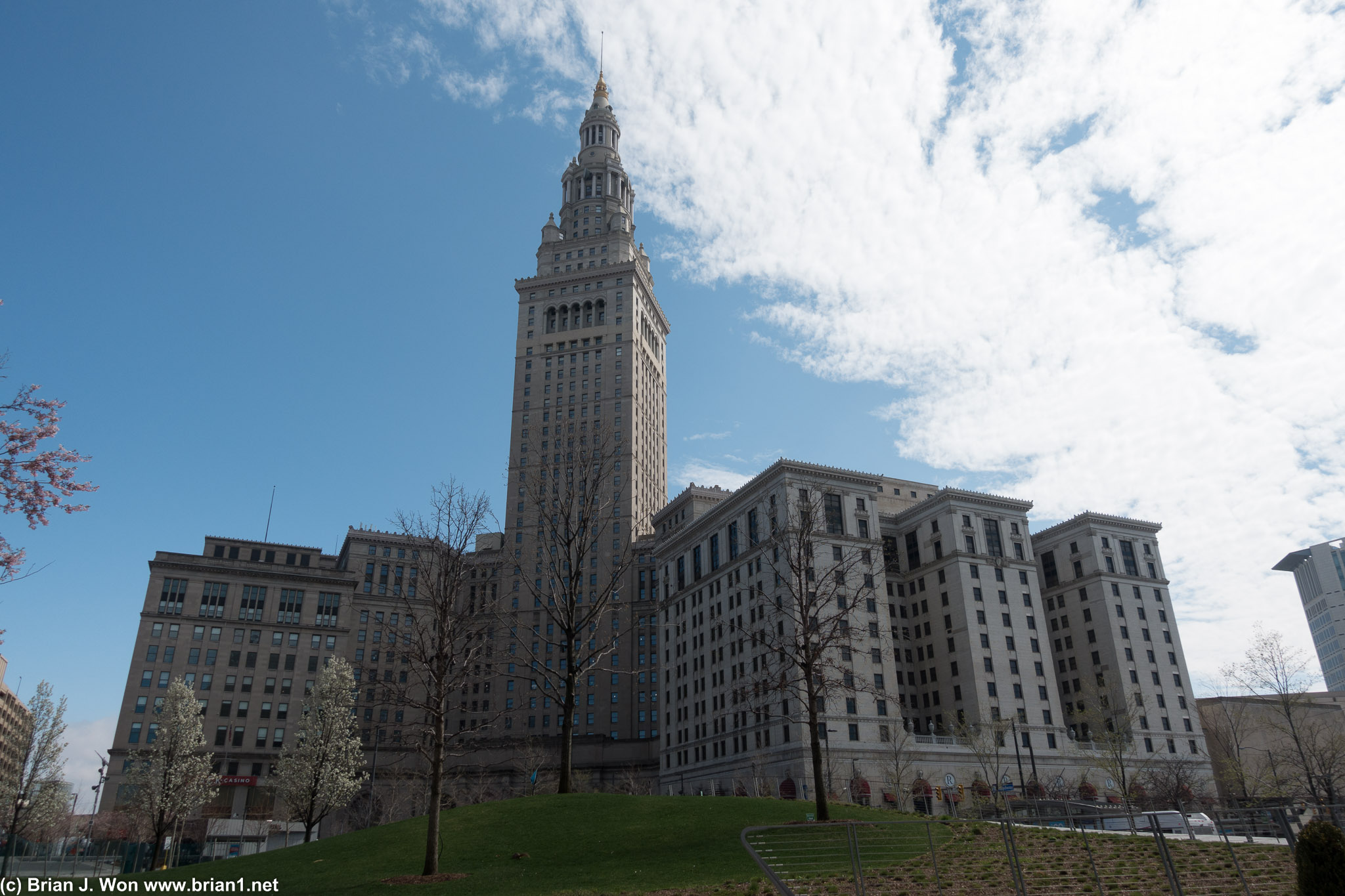 Terminal Tower in downtown Cleveland.