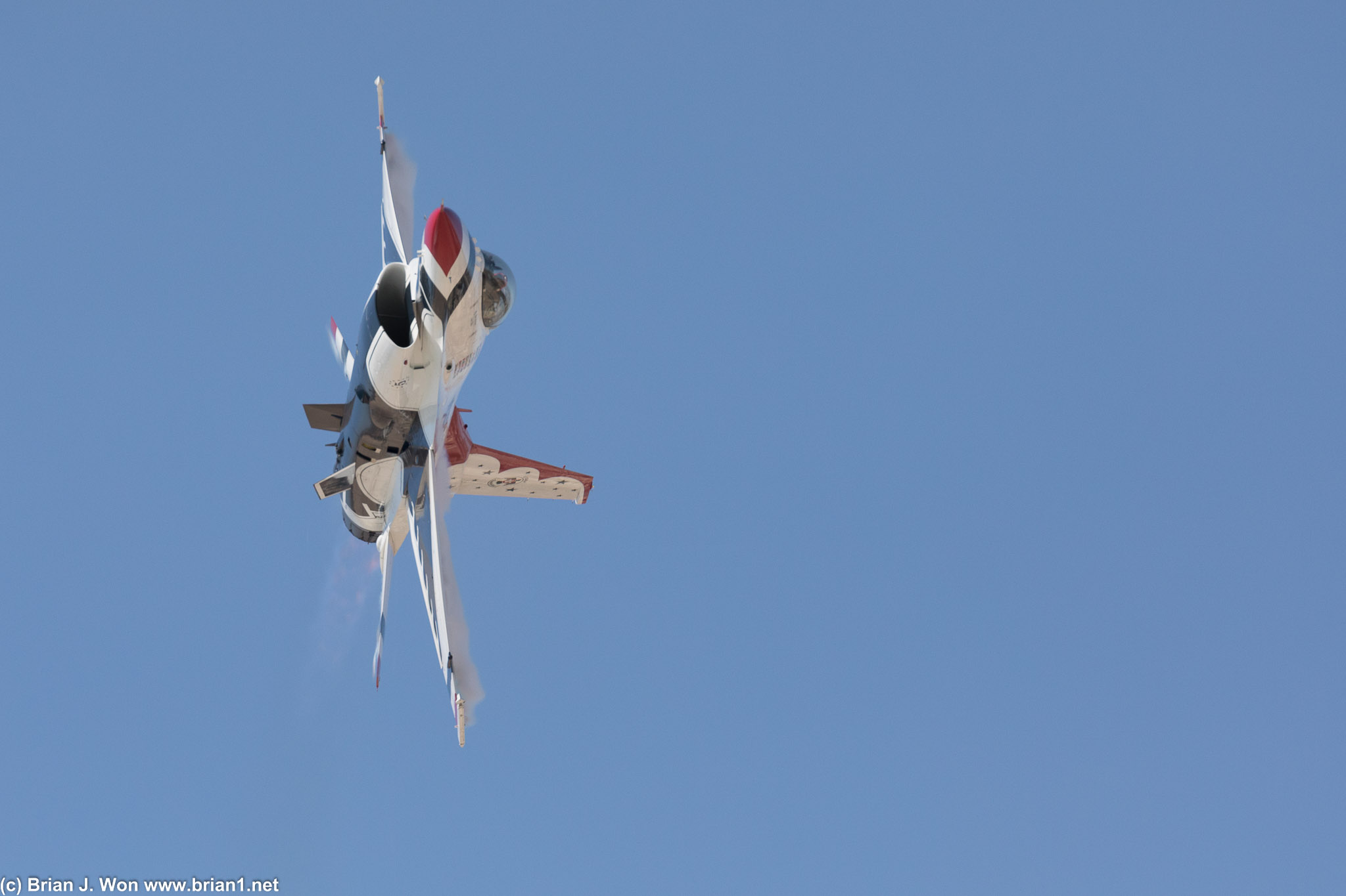 Being directly under a F-16 at afterburner is one hell of an experience.
