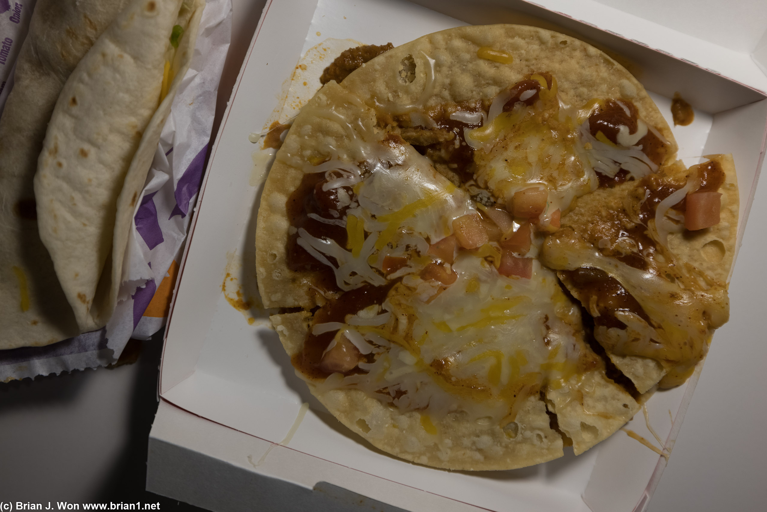 The last days of the Taco Bell mexican pizza. ;_;