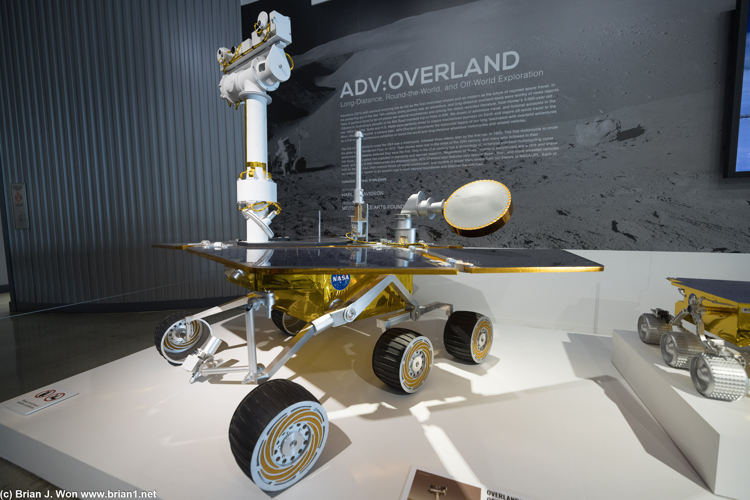 Mars Rover Opportunity model.