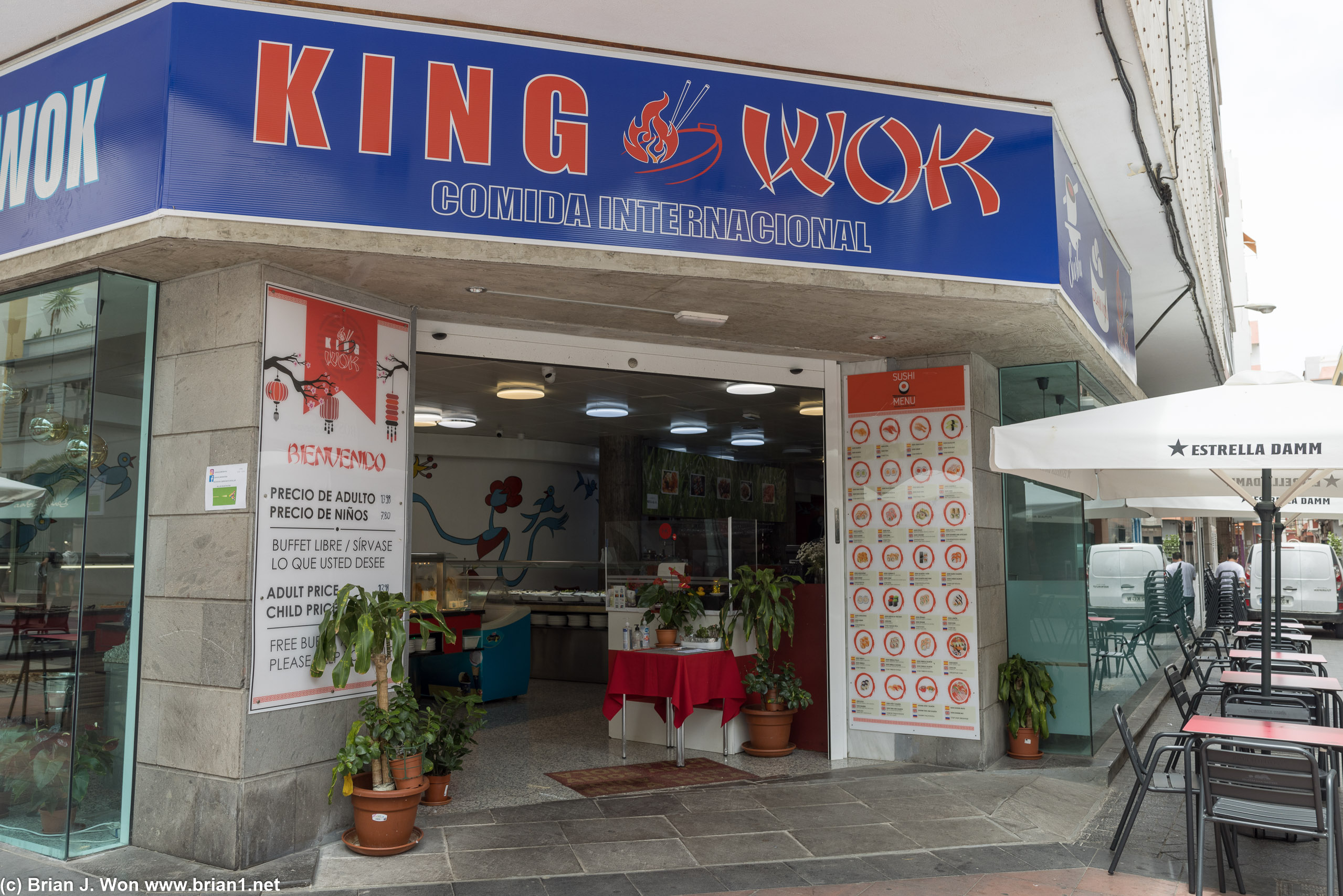 King Wok, another gross looking buffet.