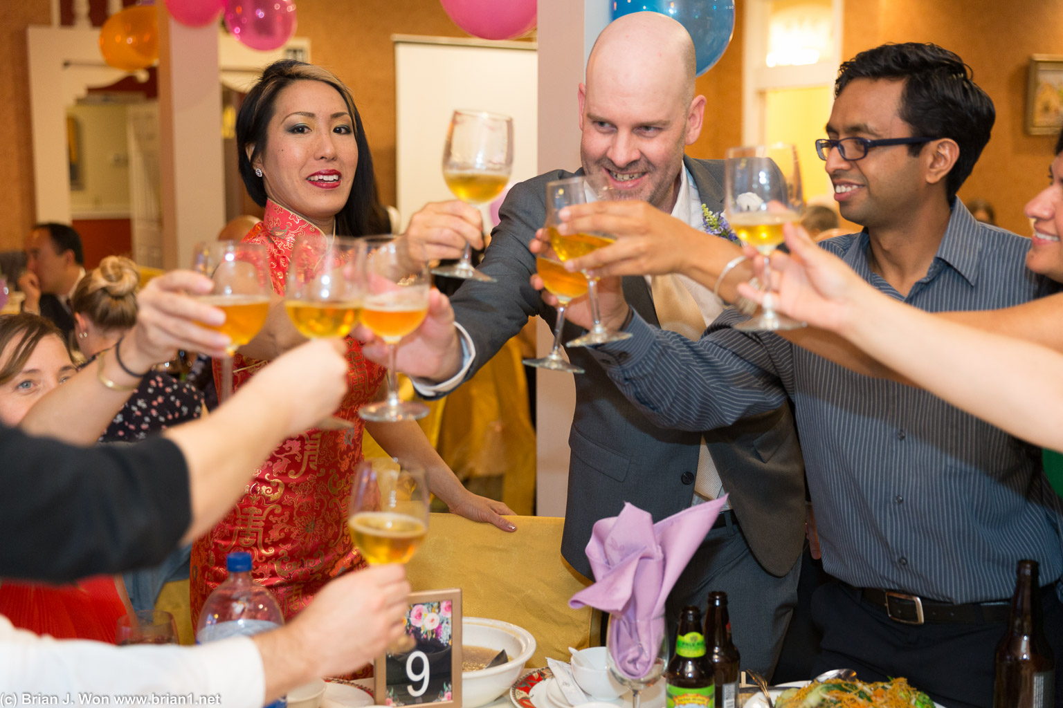 Let the sparkling cider flow!