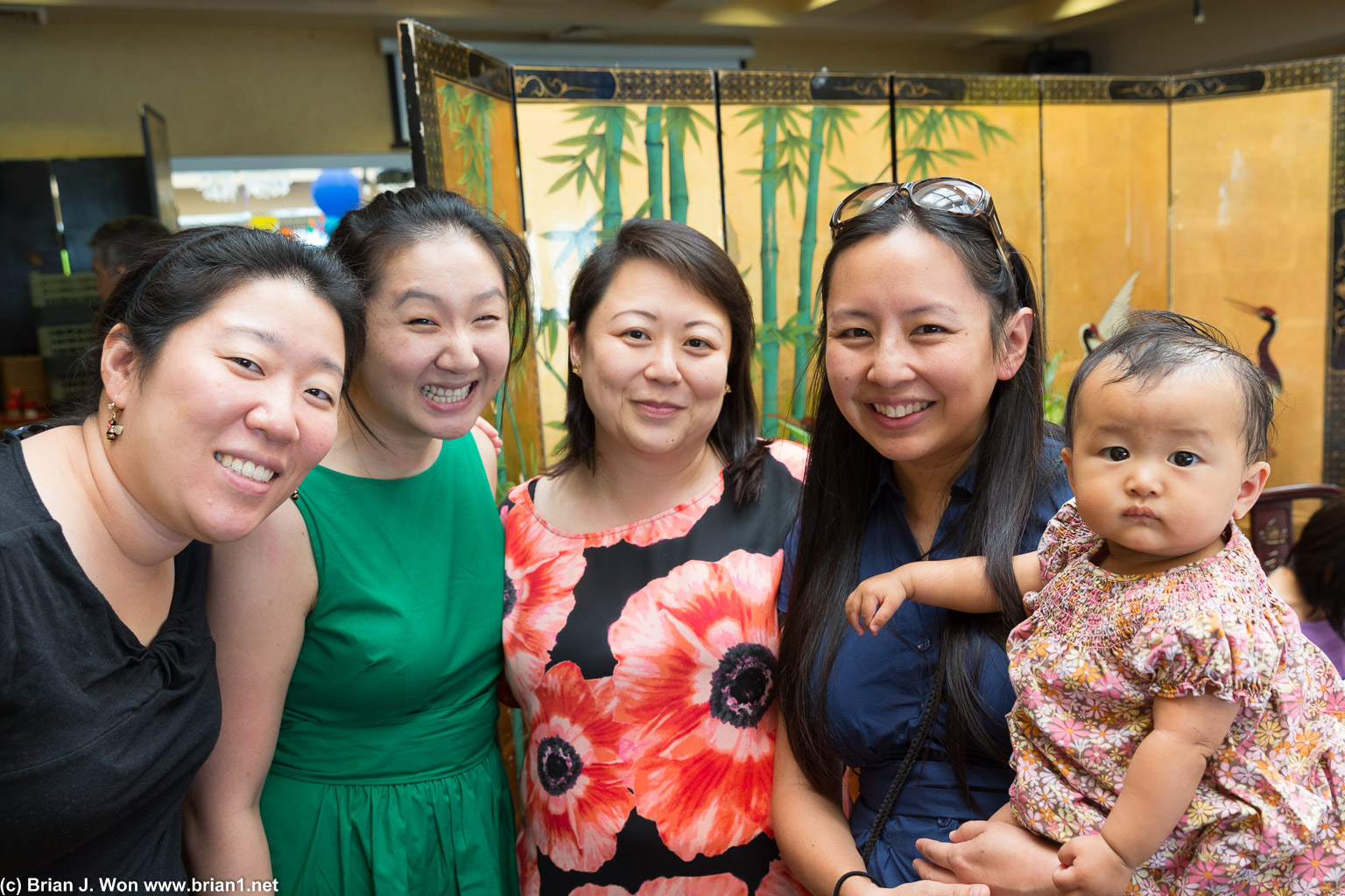 Ophelia, Pearl, Sue, Amy, and Baby Sora.