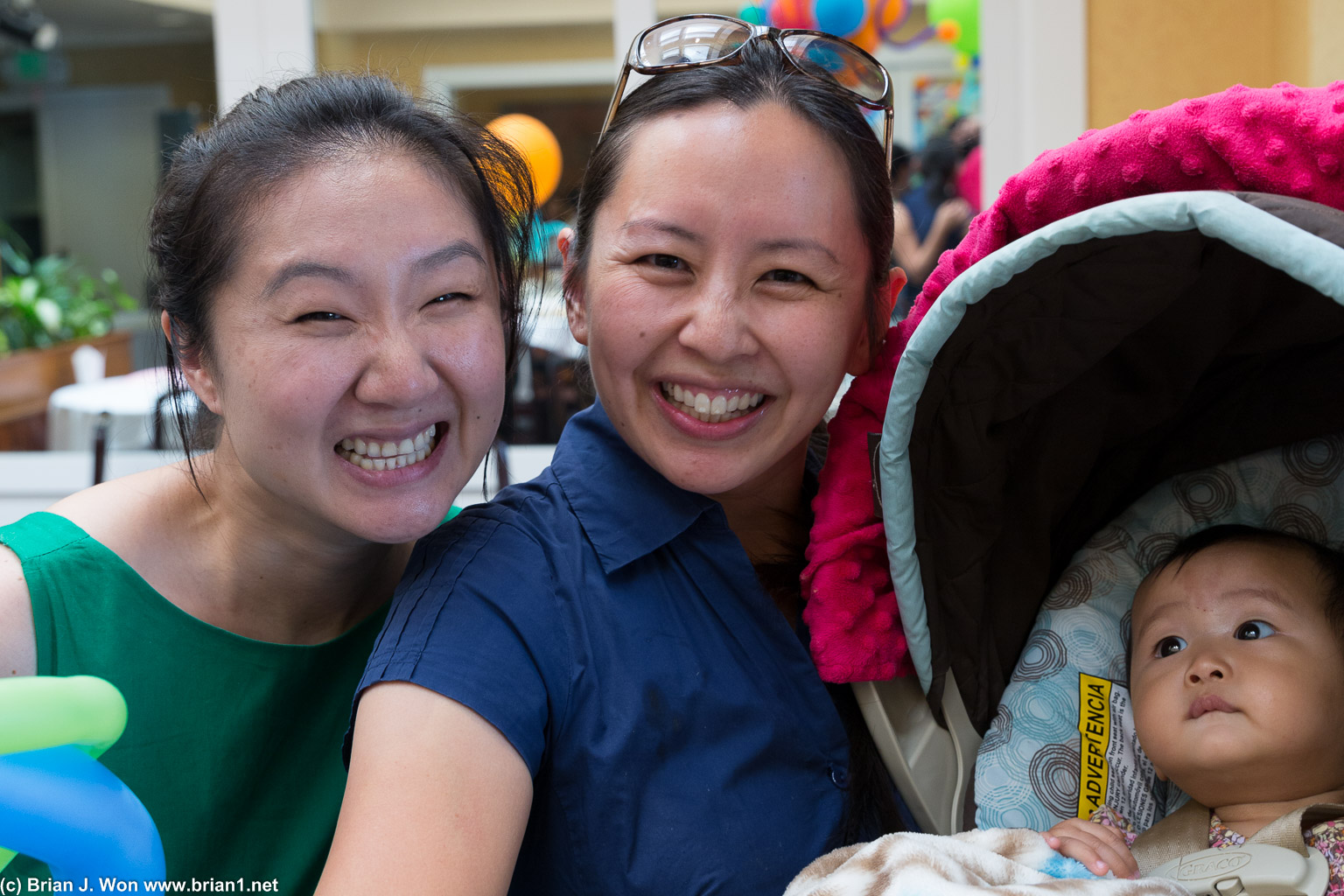 Pearl, Amy, and Baby Sora.