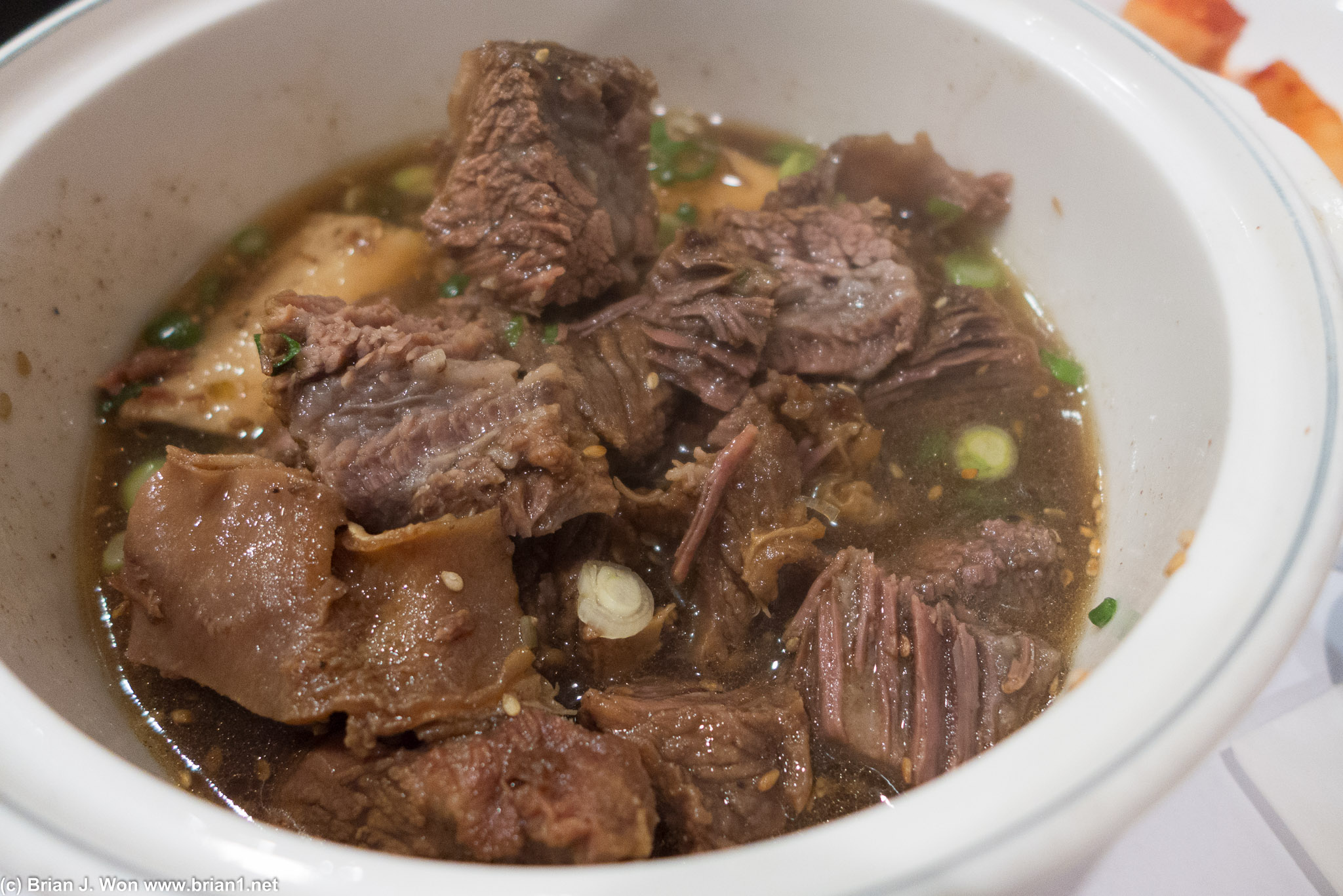 Galbi tang. Sooooo tender.