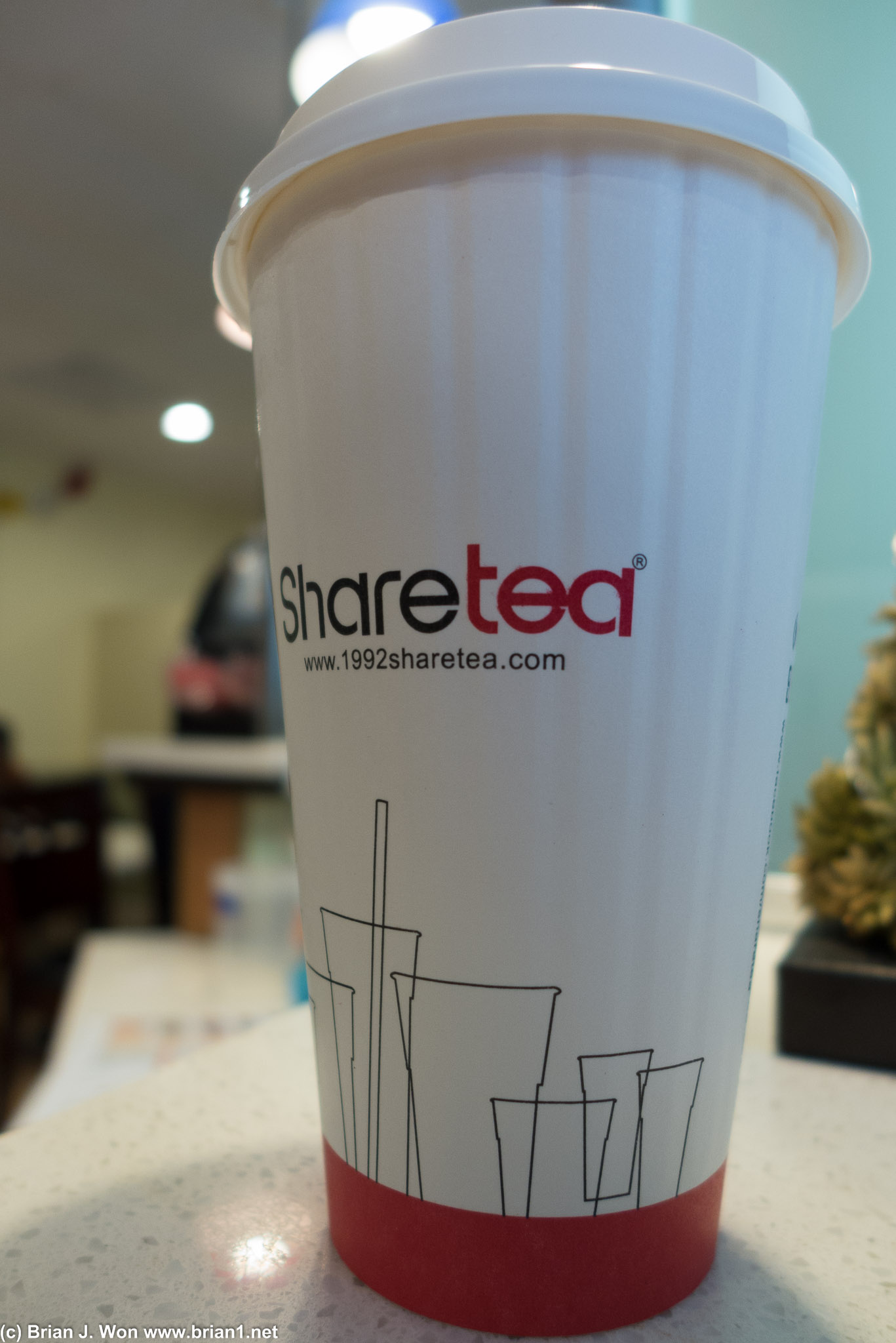 Taro milk tea was pretty decent.