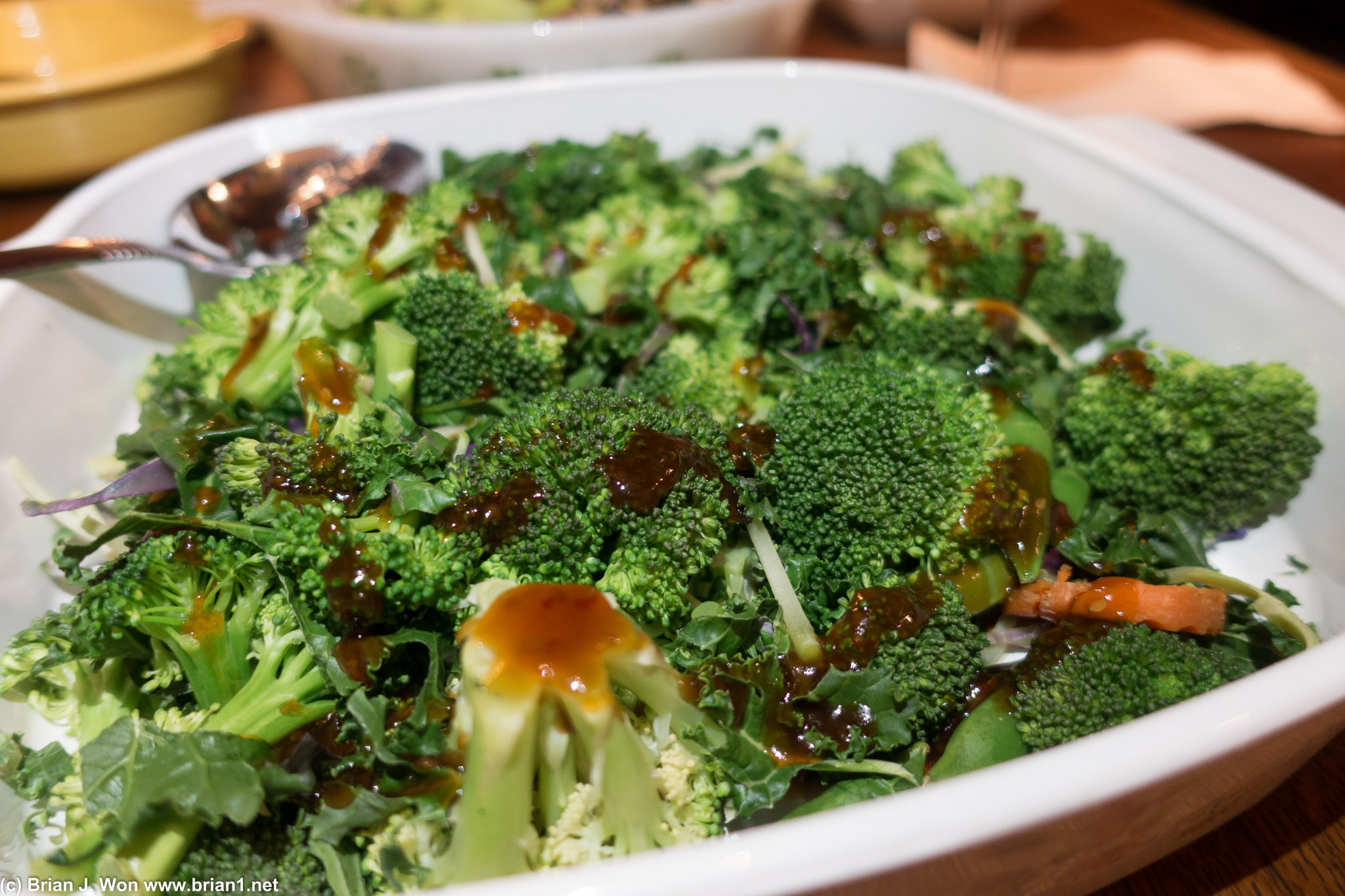 Mmmm, broccoli.