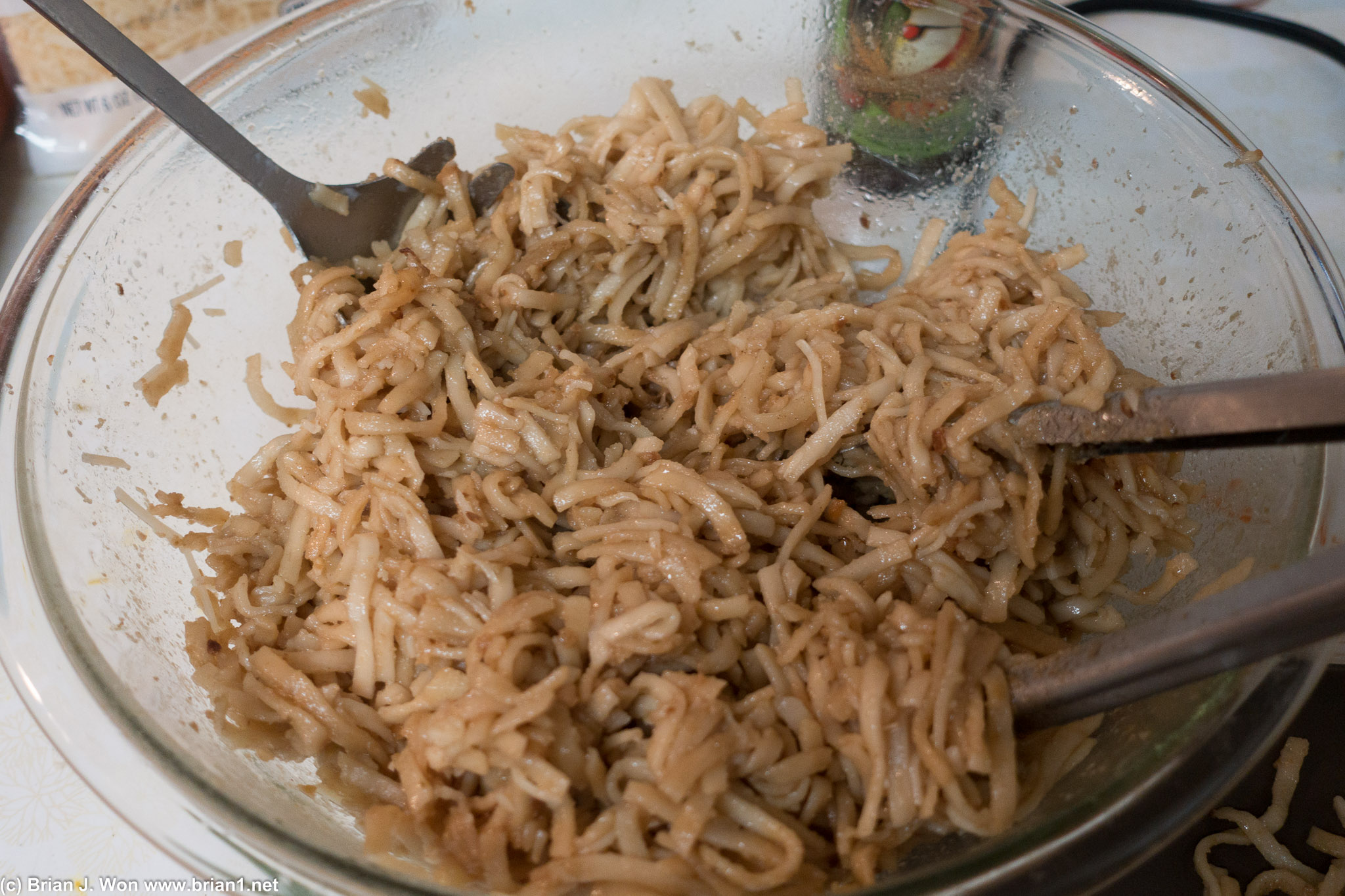 Garlic noodles!