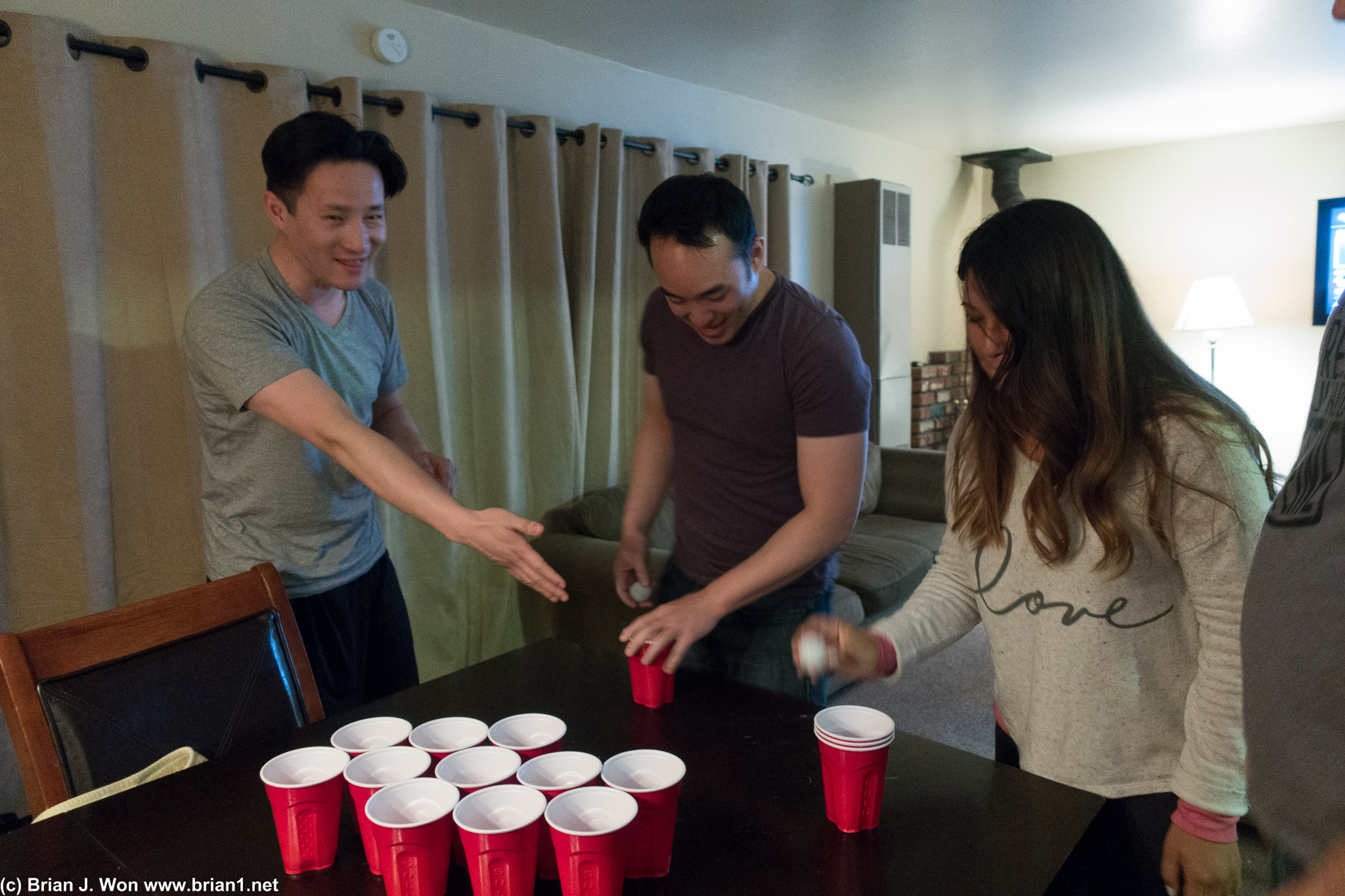 Rage Cage. (guess we're not too old for drinking games...)