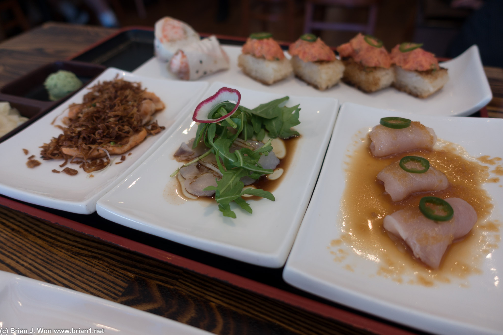 Katsu-ya lunch set.