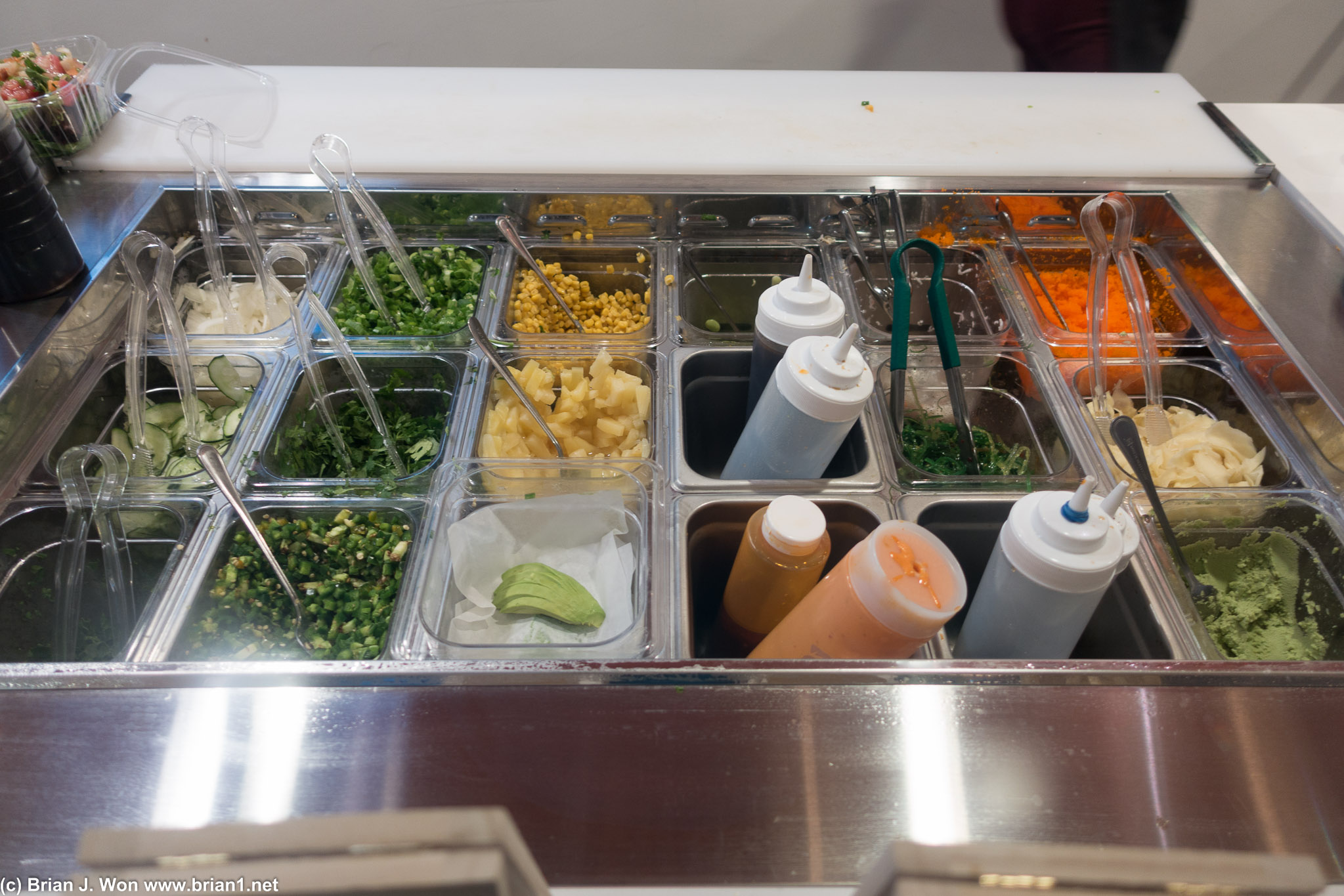 Toppings. They didn't have a good recommended list.
