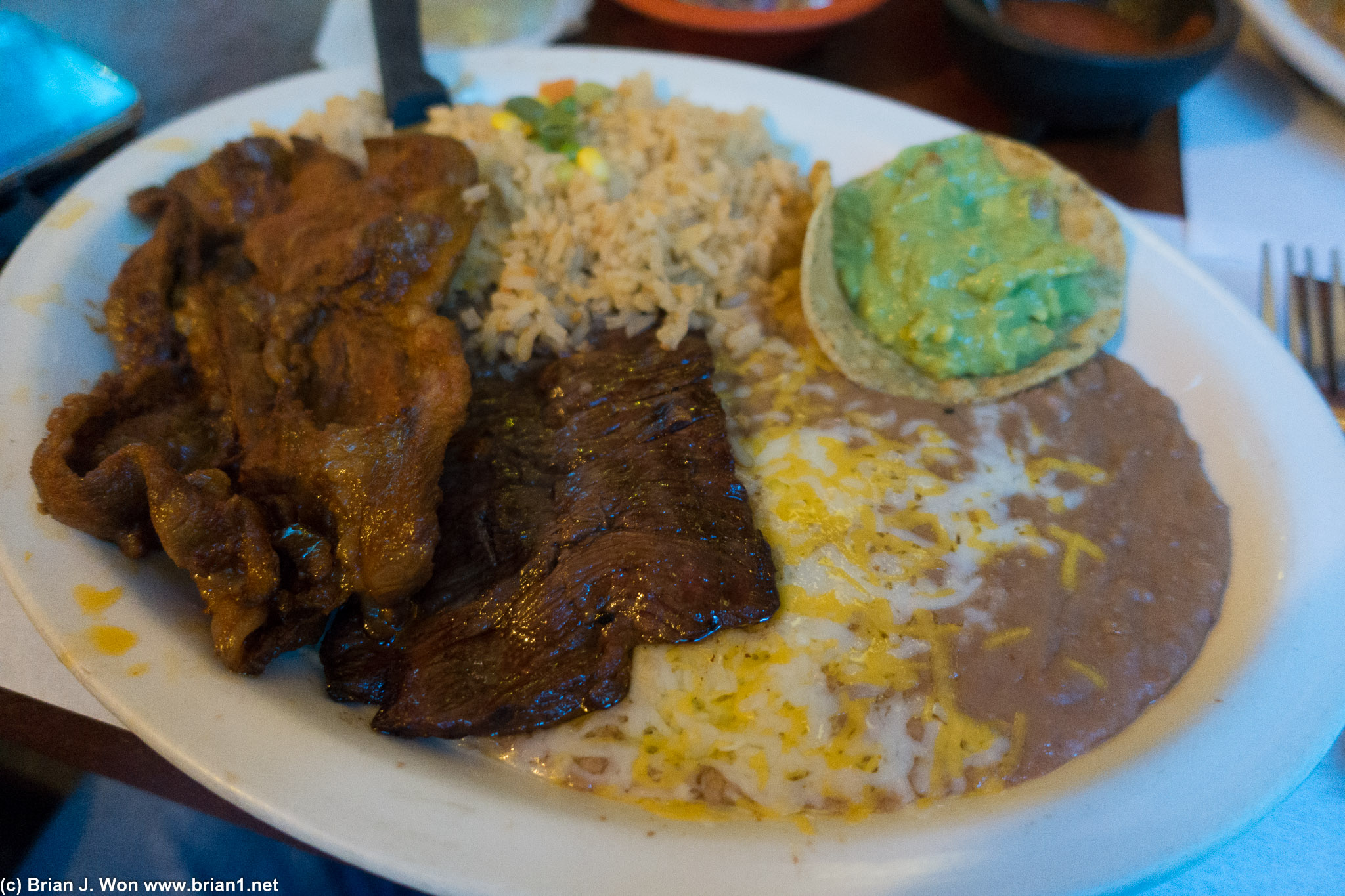 Paco's special. Stick to the regular two taco plate or something to be honest.