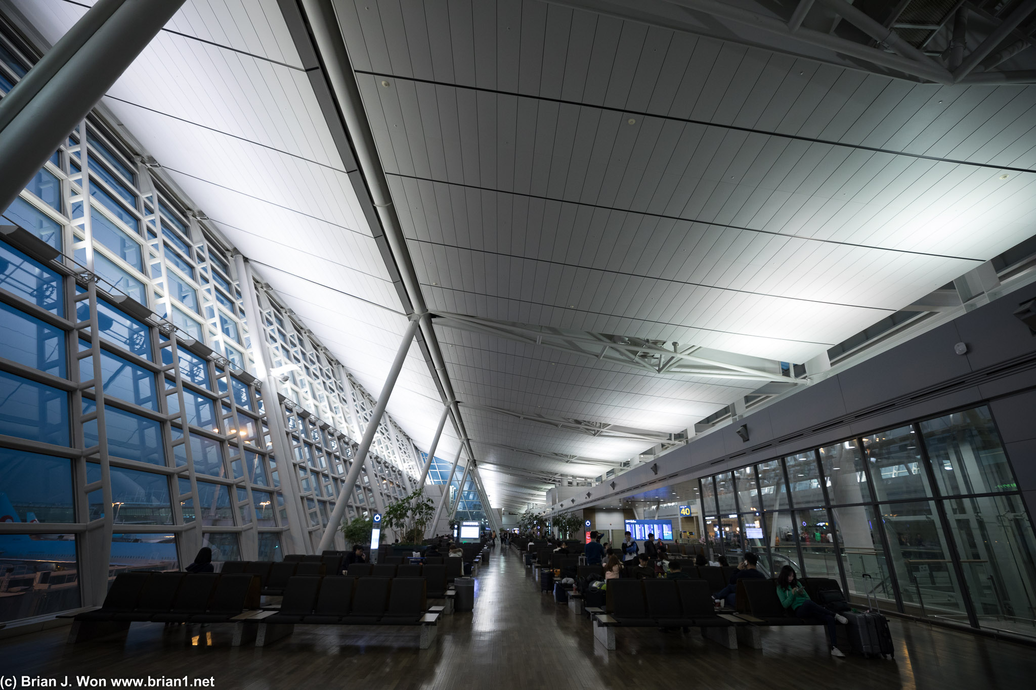 Gate areas.