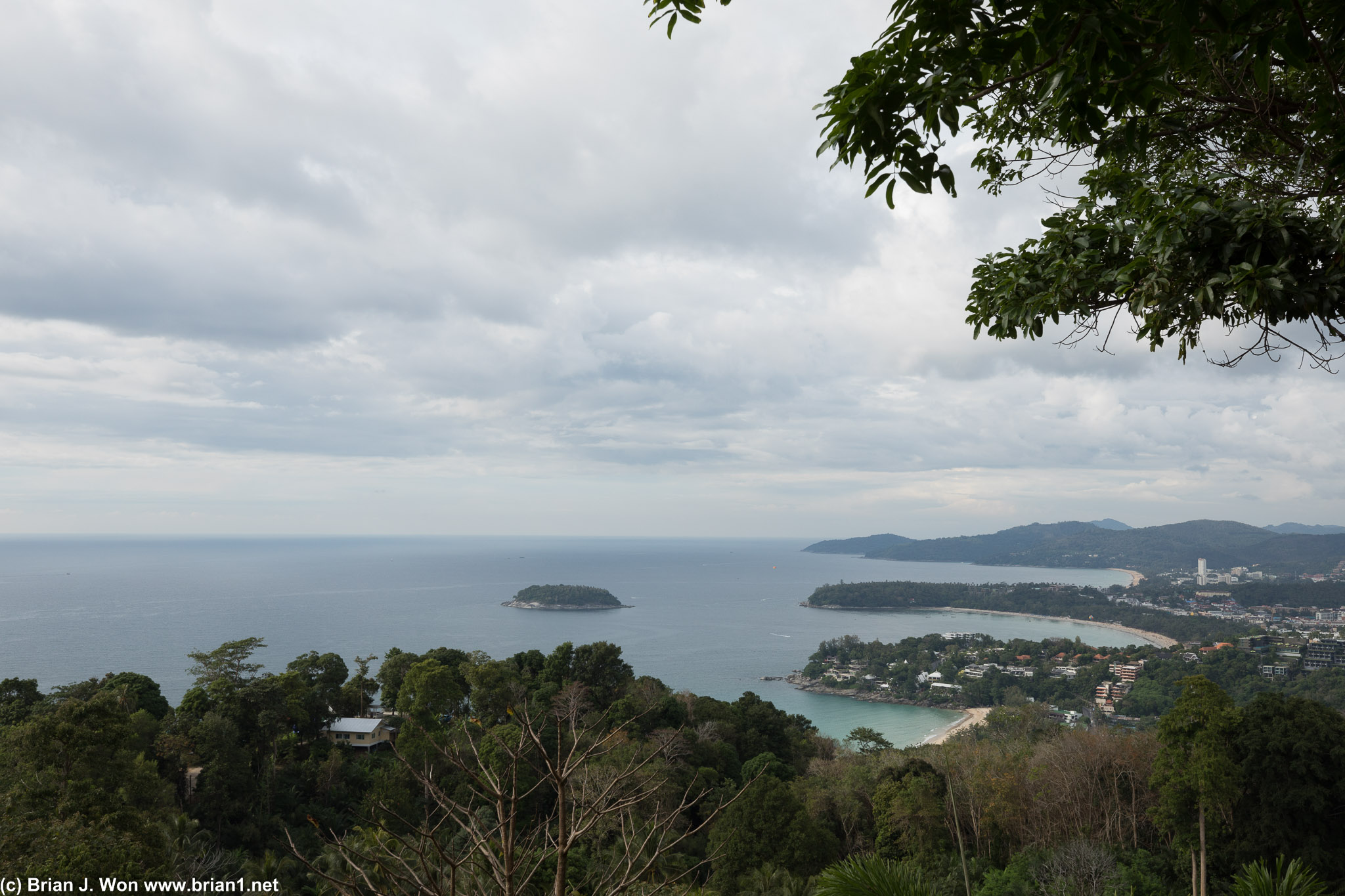 Still at Karon View Point.