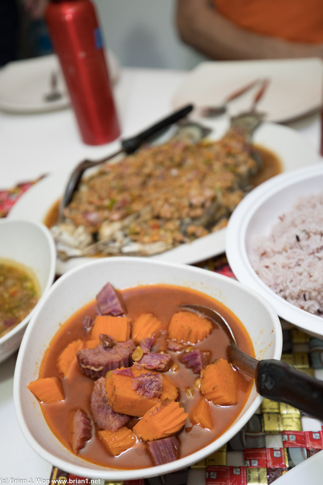 First of many meals by Chef Pui.