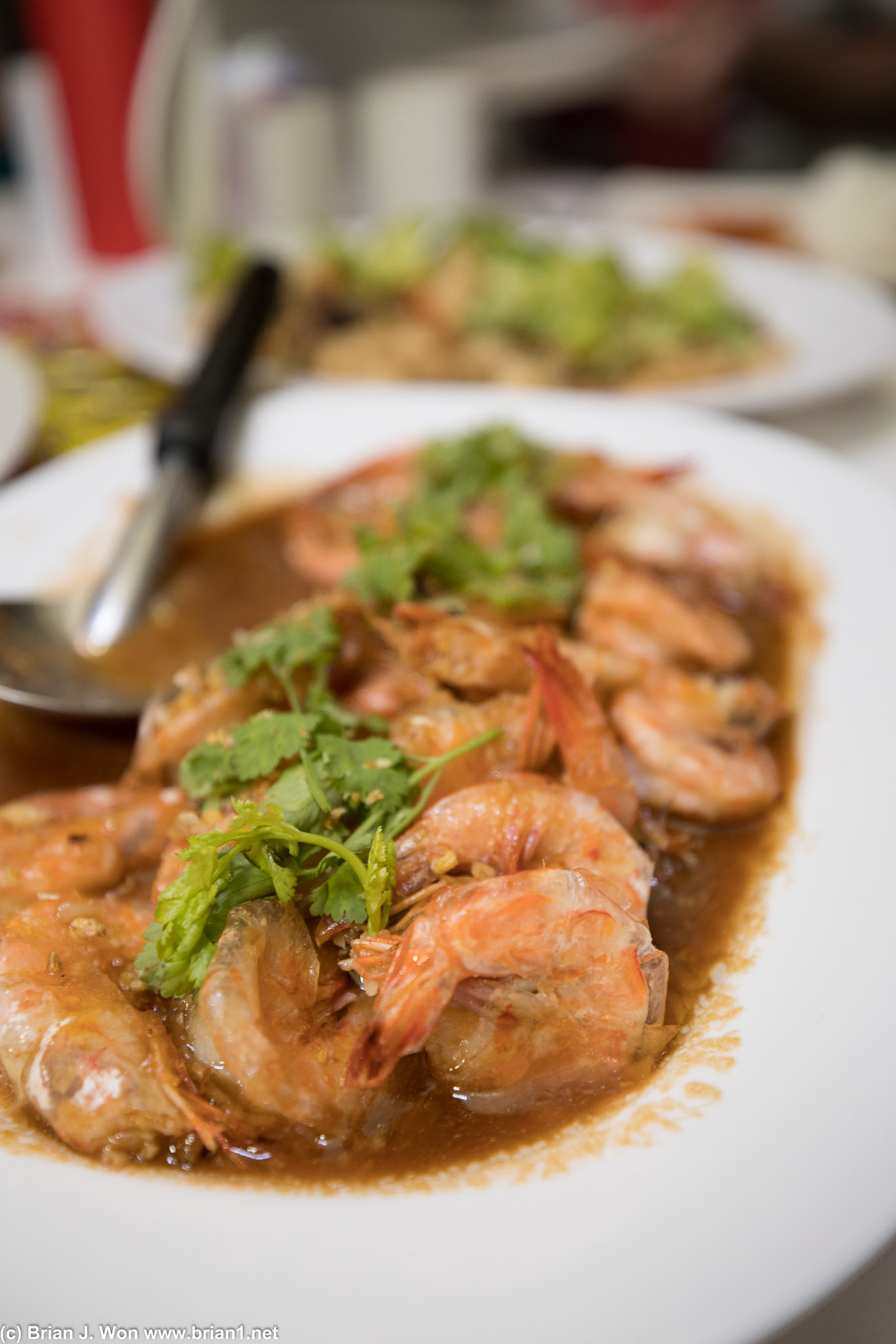 Shrimp for dinner!