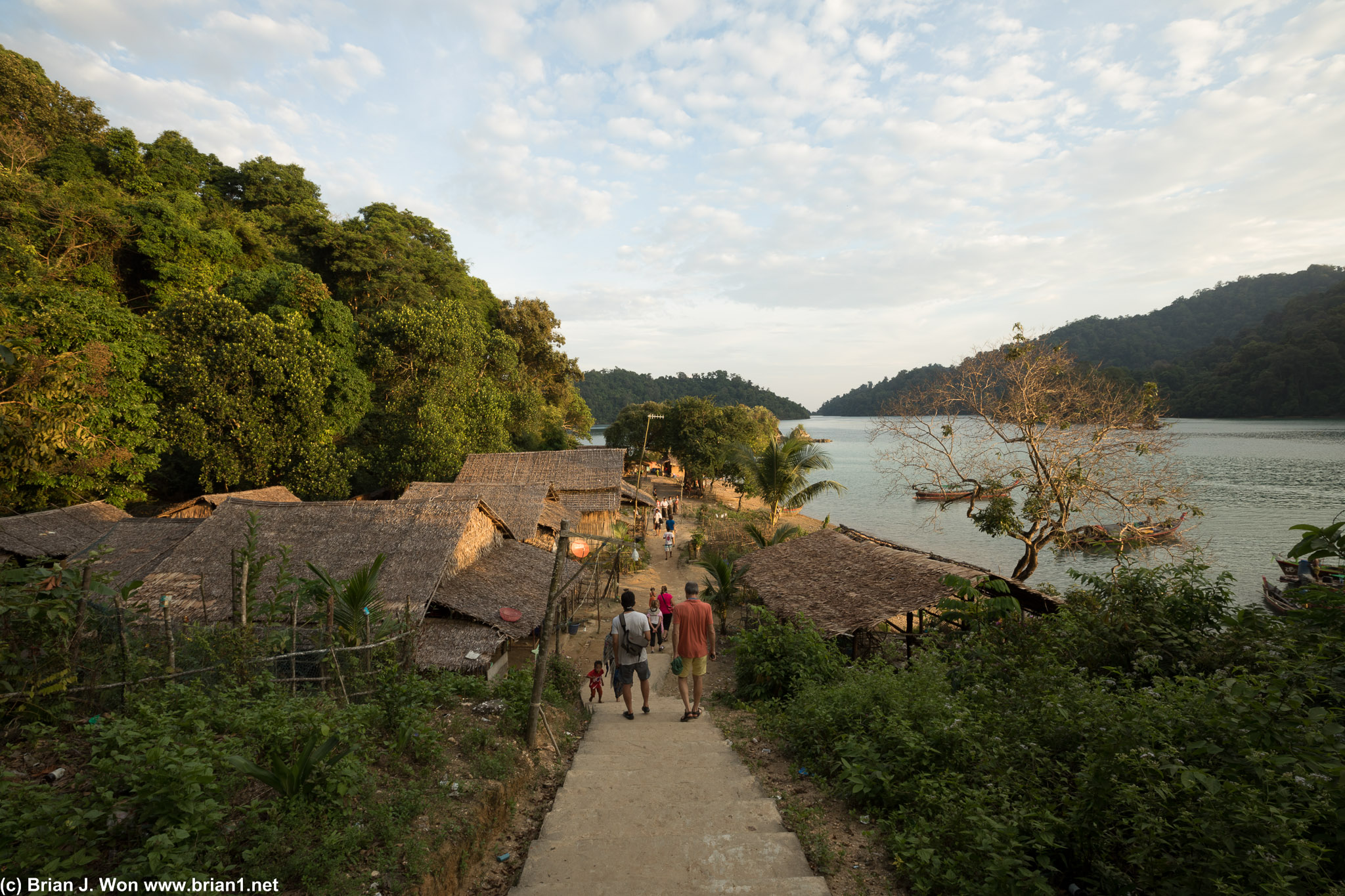 Lovely view of the village.