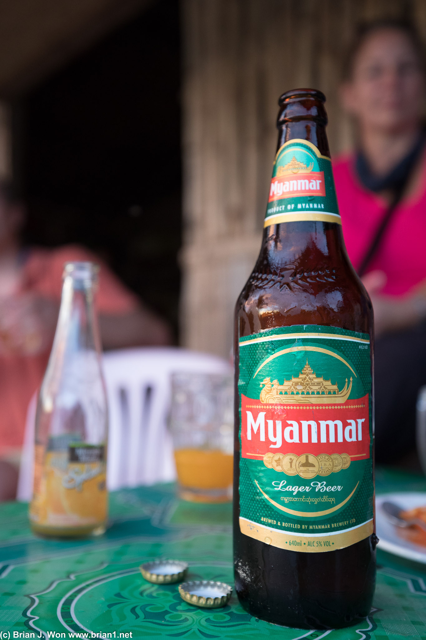Local beer.