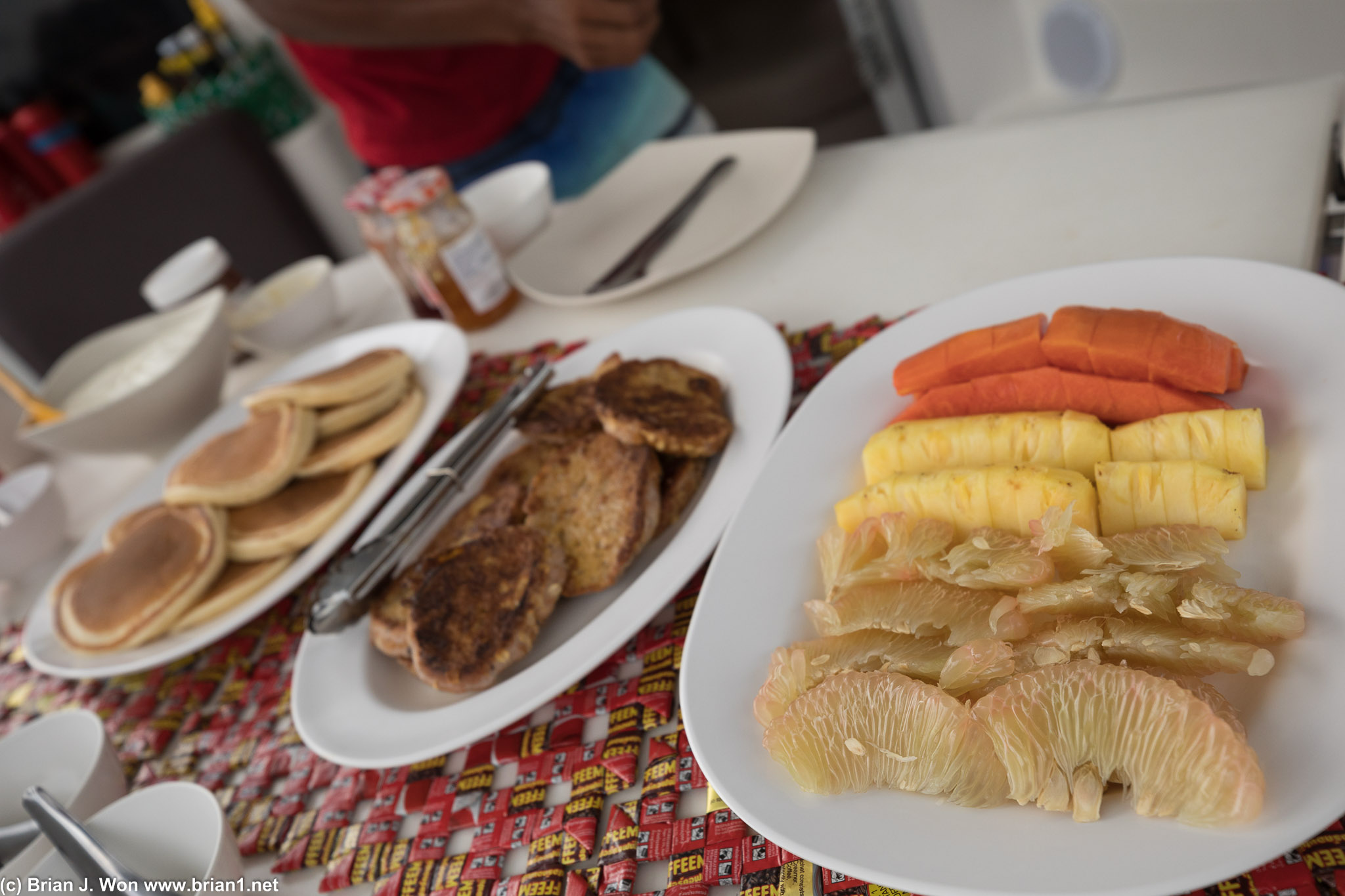 Breakfast.