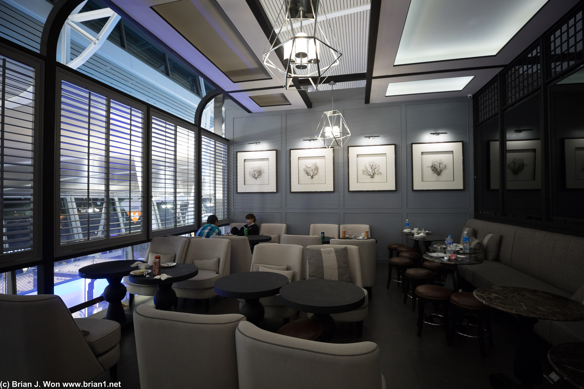 Additional seating area.