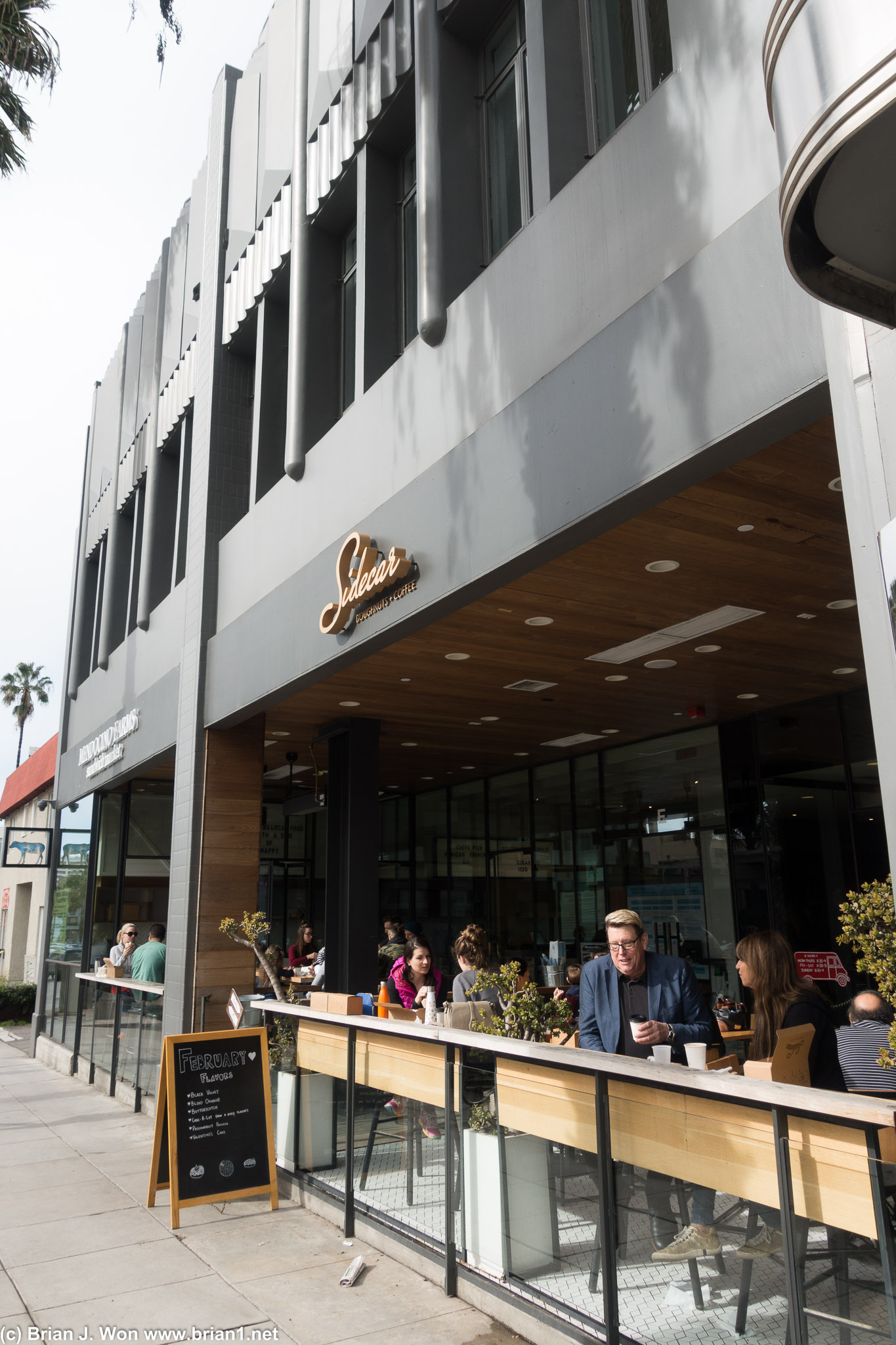 Sidecar Doughnuts and Mendocino Farms.