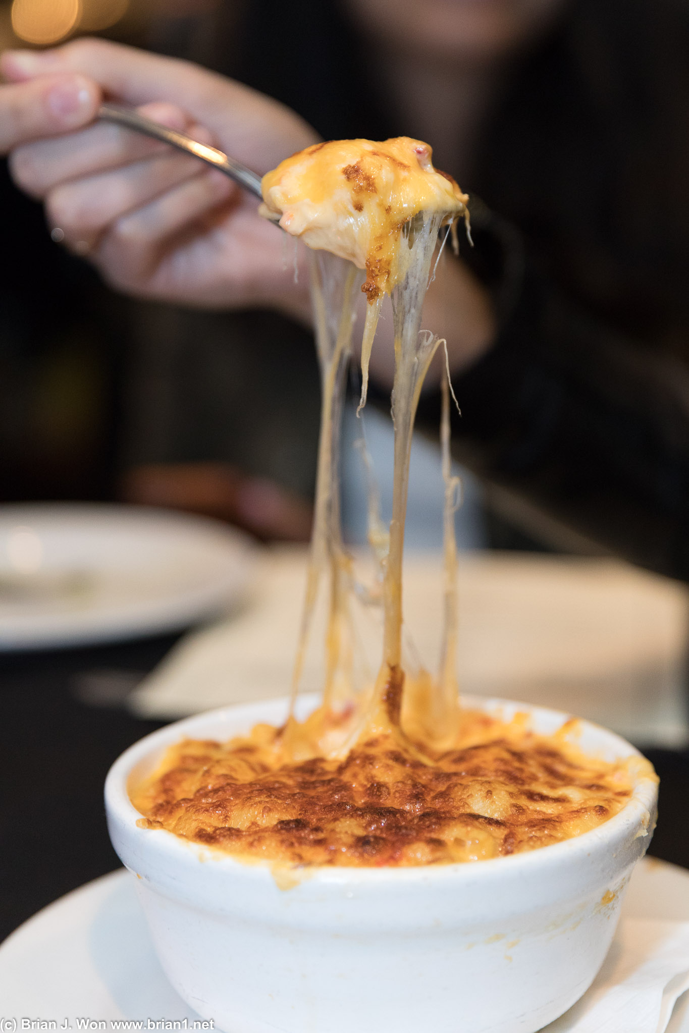 Lobster mac n' cheese.