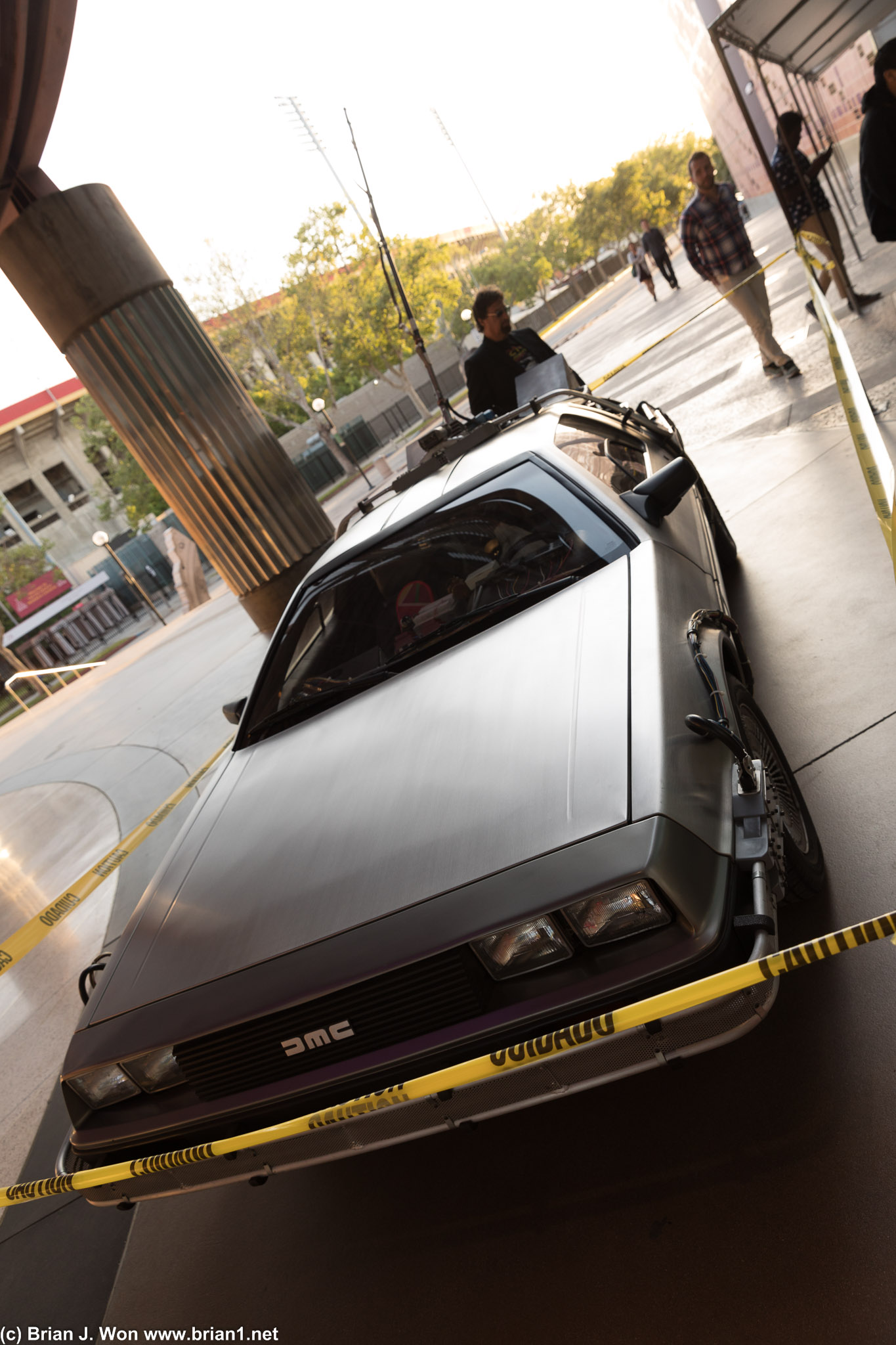 Back to the Future DeLorean.