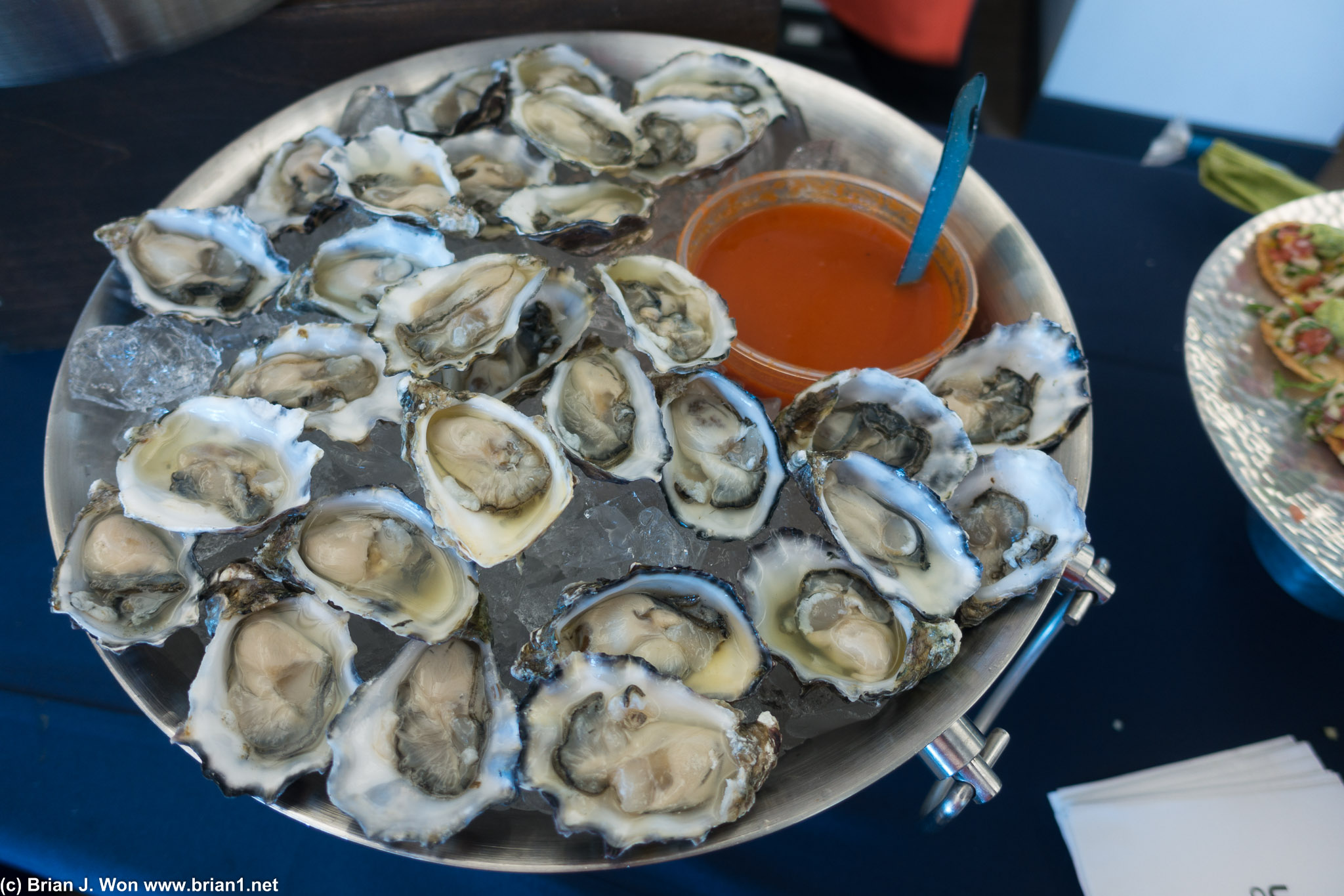 Kumiai oysters by Chef Michelle & Co. (Chef Michelle Lainez)