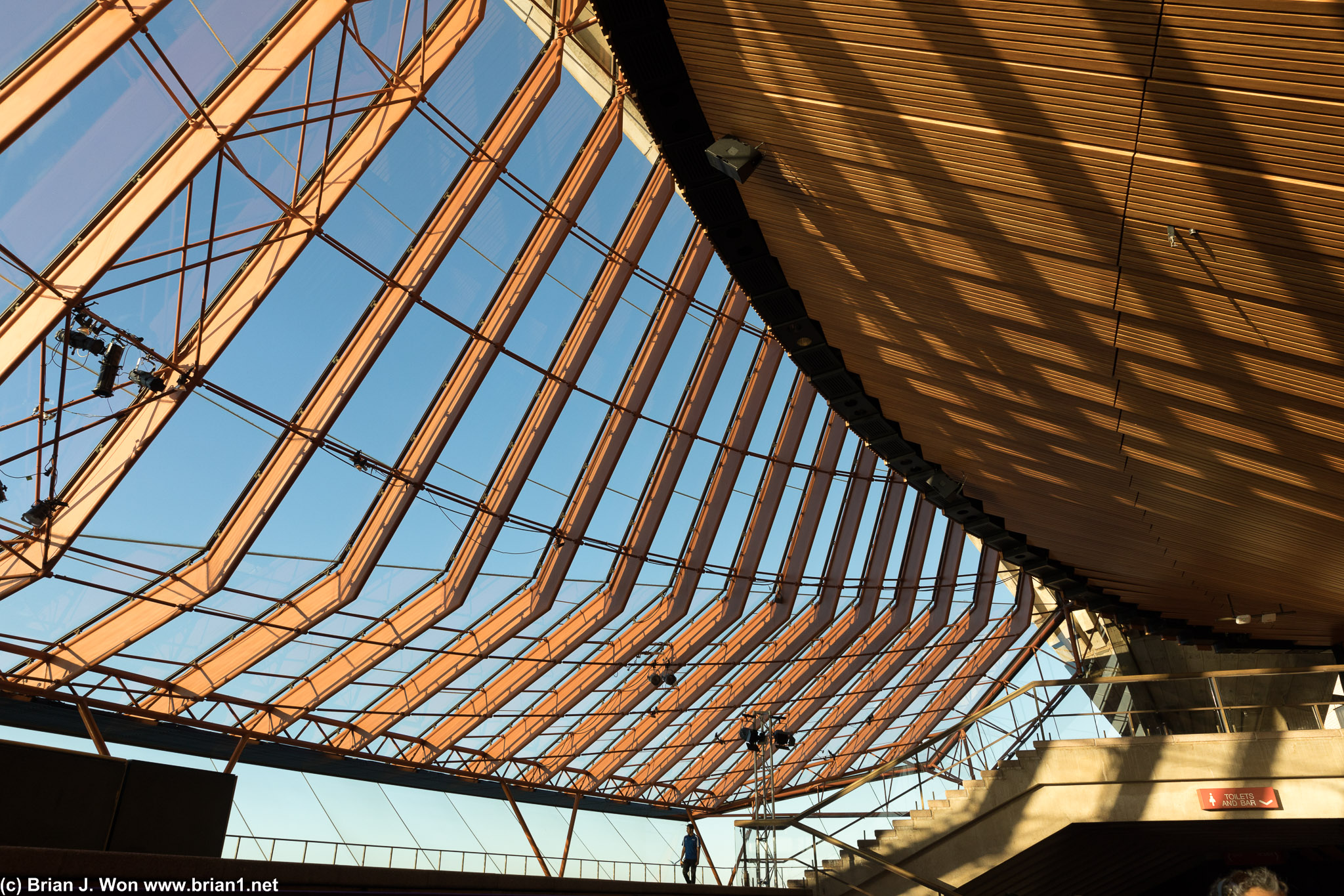 Harbour-facing lobby.