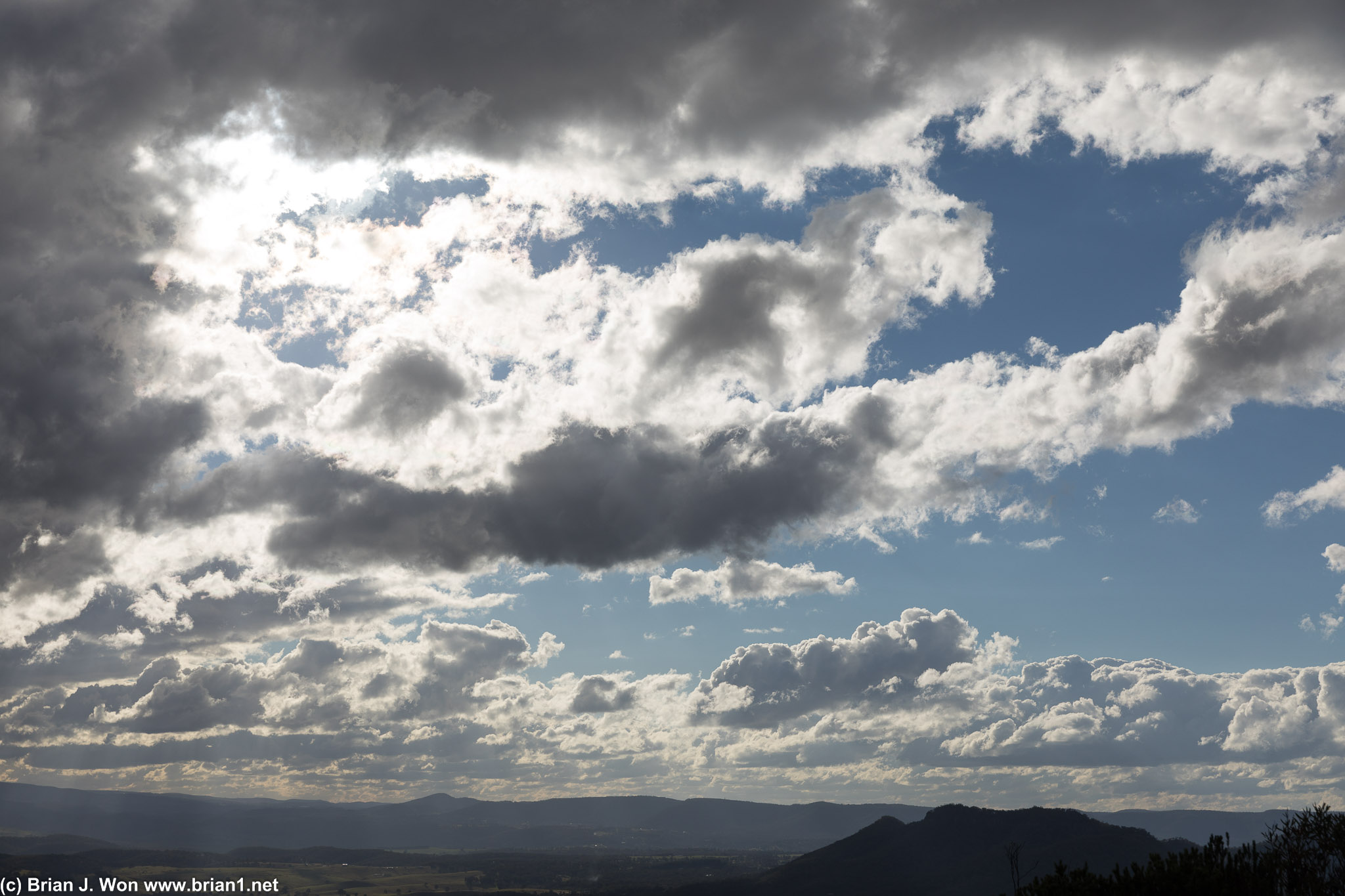 Some incredible skies.