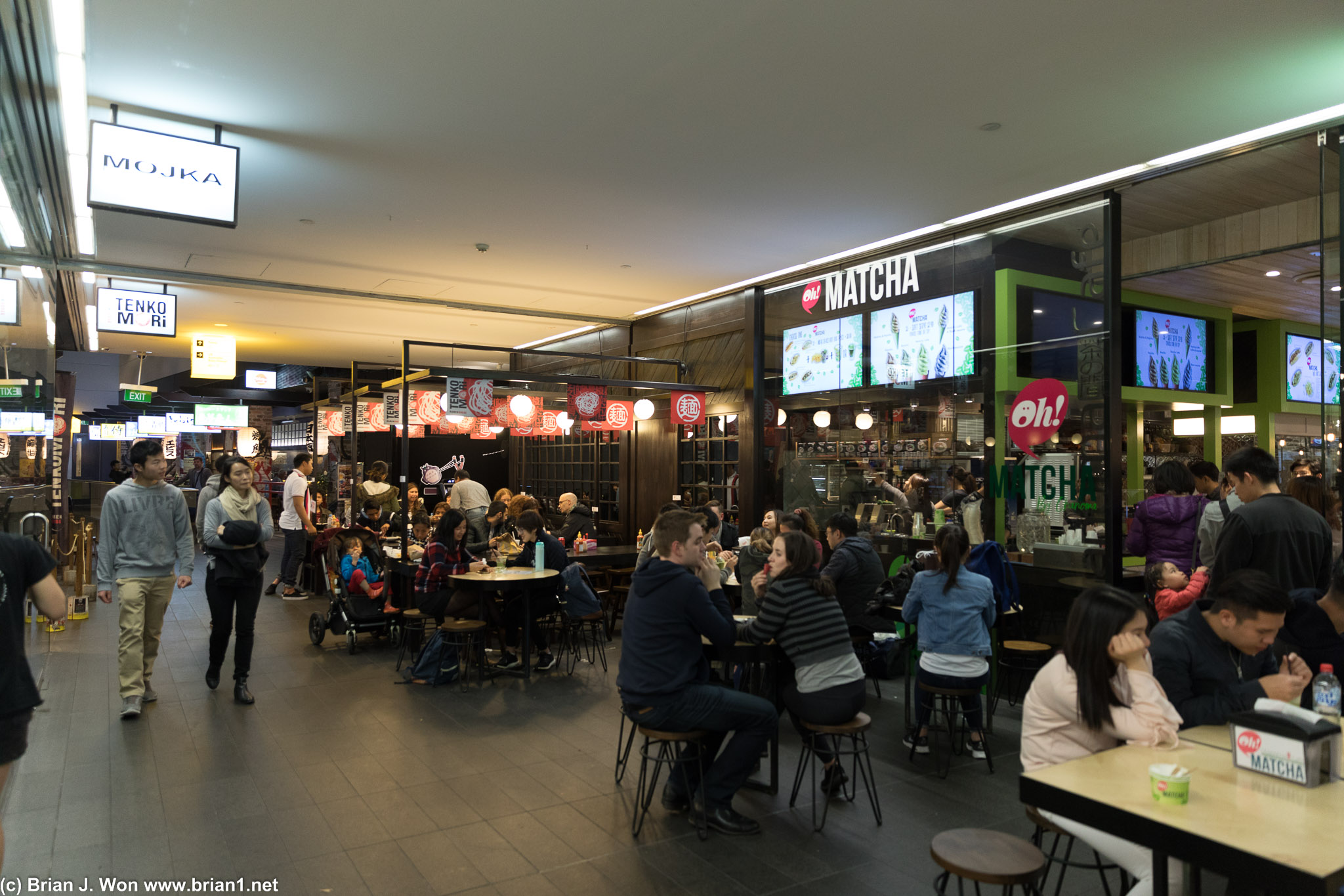 Clearly the Asian food court.