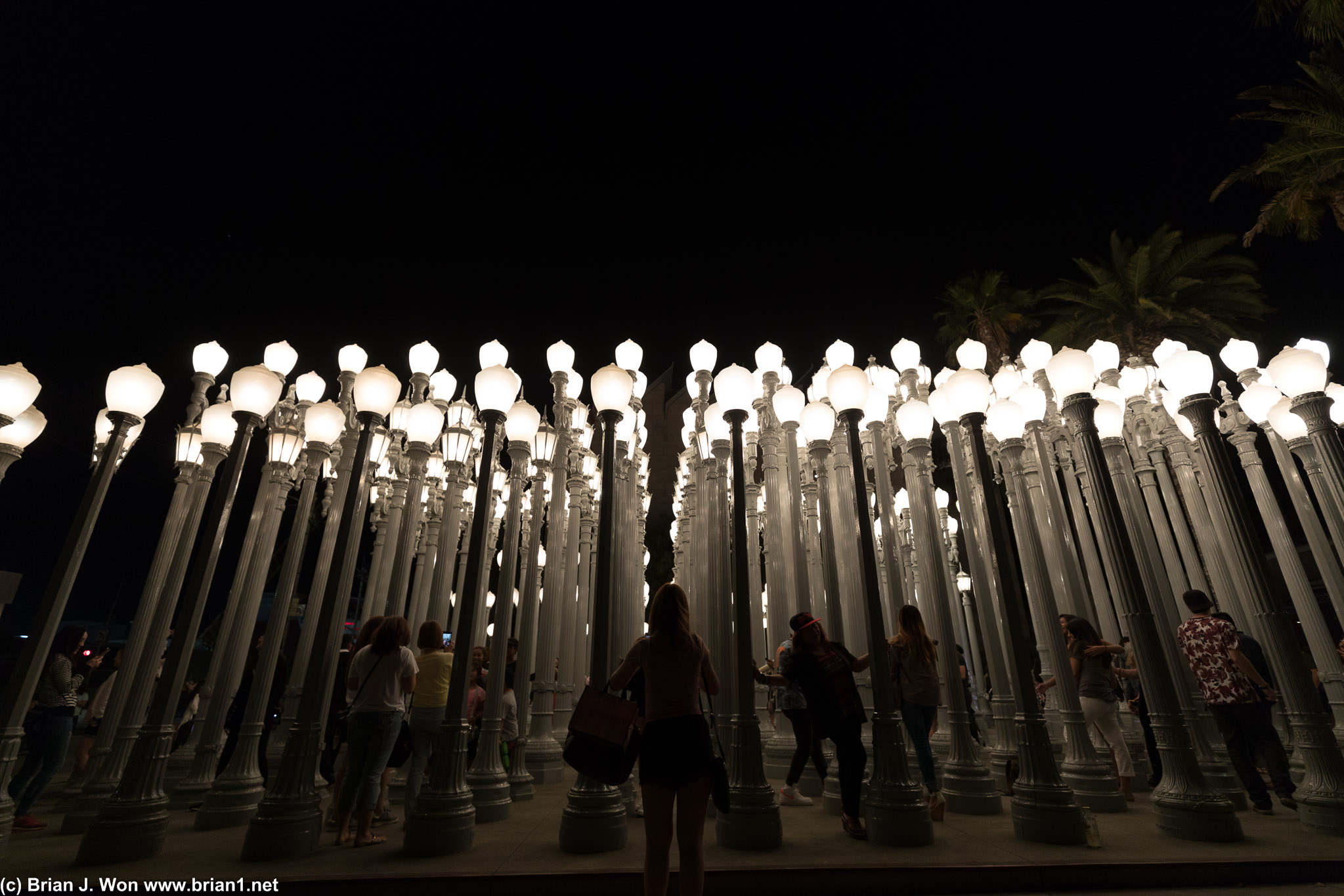 Urban Lights at LACMA.
