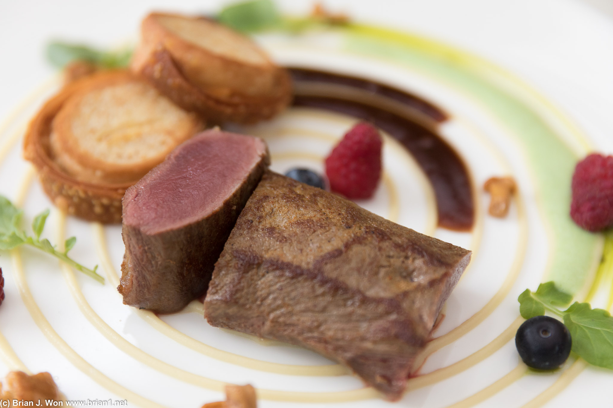 Deer was very good.