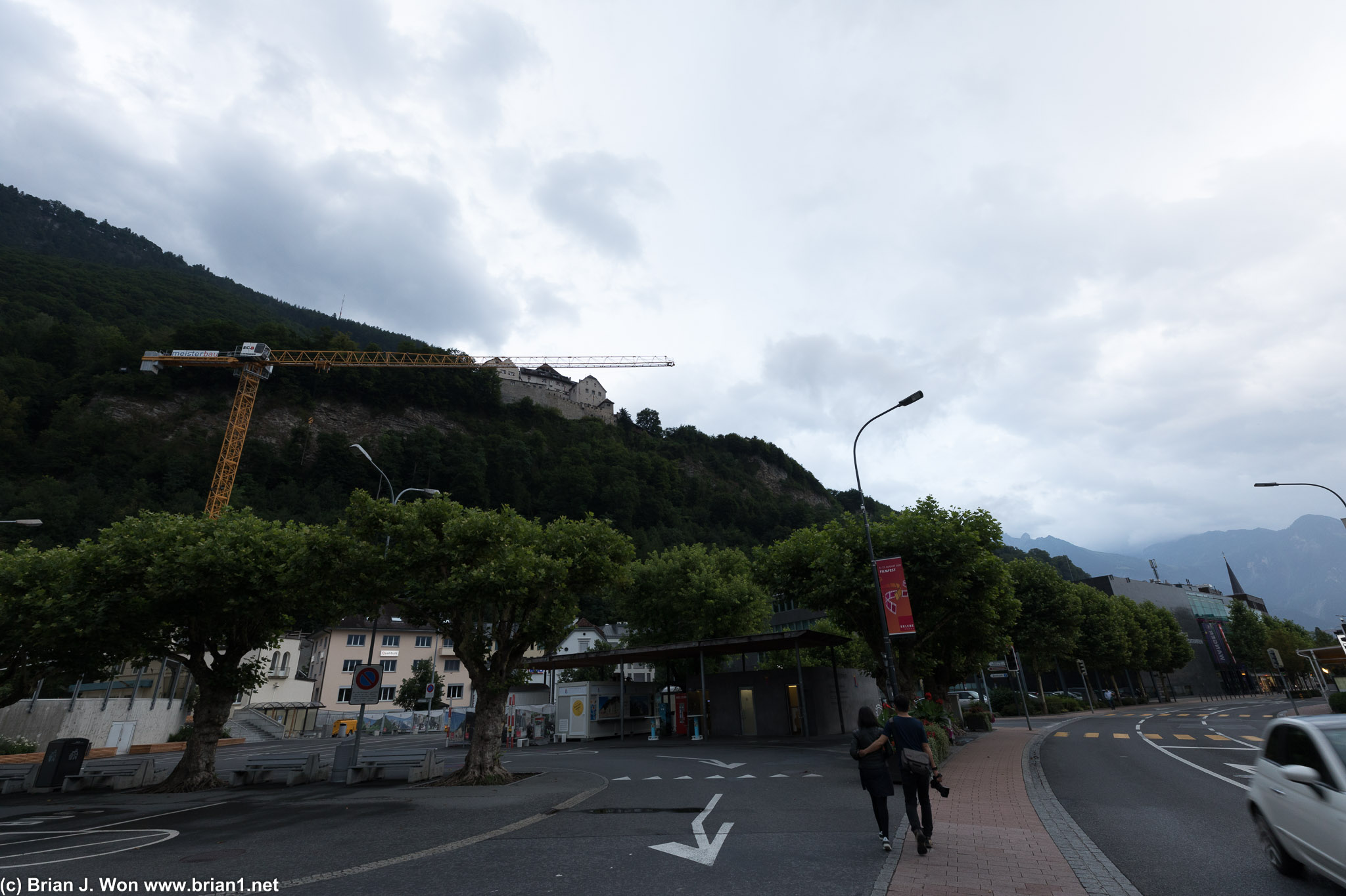 Can say there's not too much to Liechtenstein.
