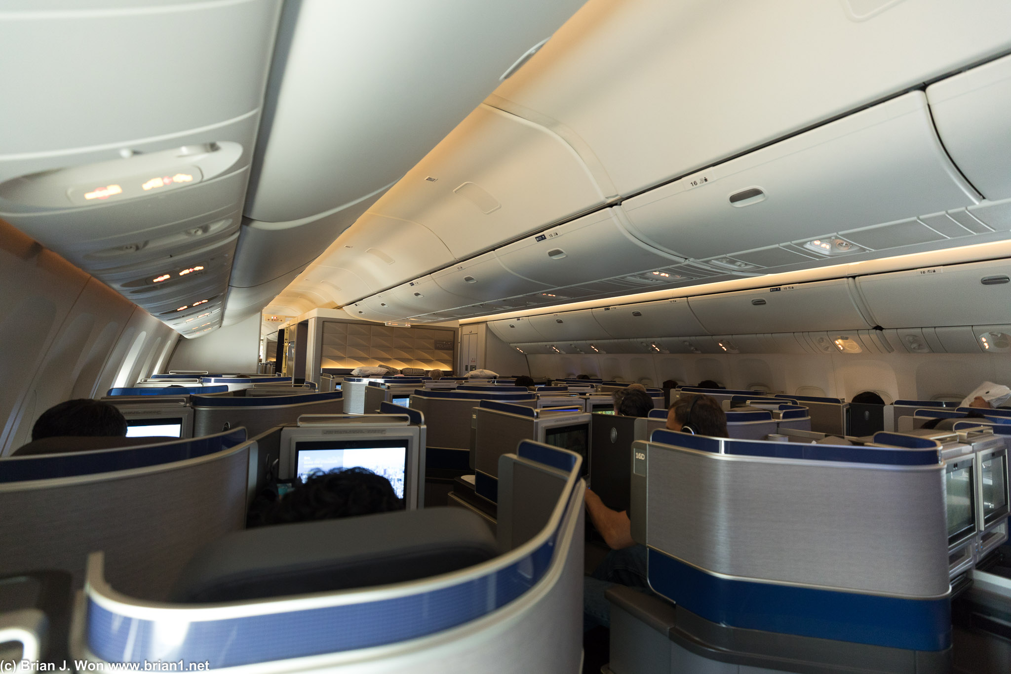 Not as nice as Qatar QSuites or Delta ONE, but surprisingly competitive.