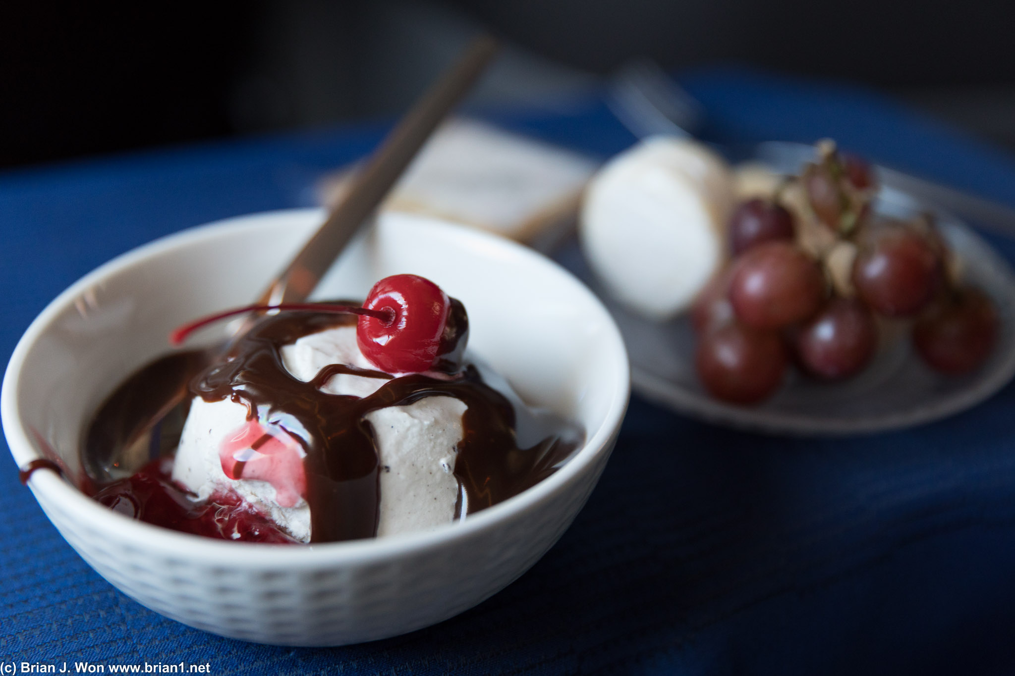 Real bowls for the ice cream sundae!
