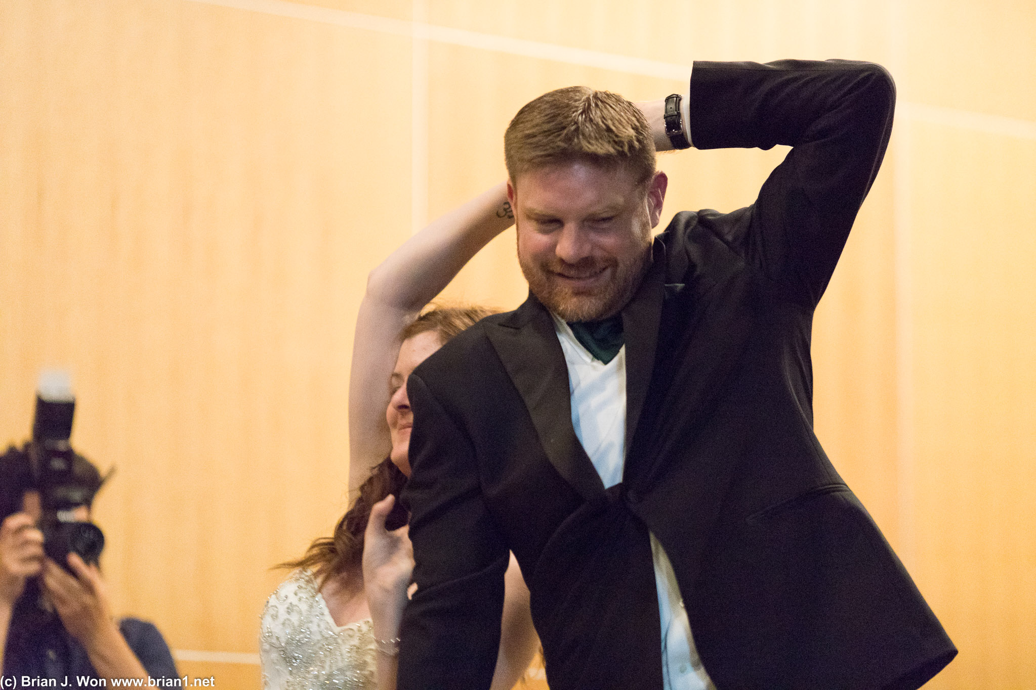 First dance! (aka Erik, why are you so tall?)